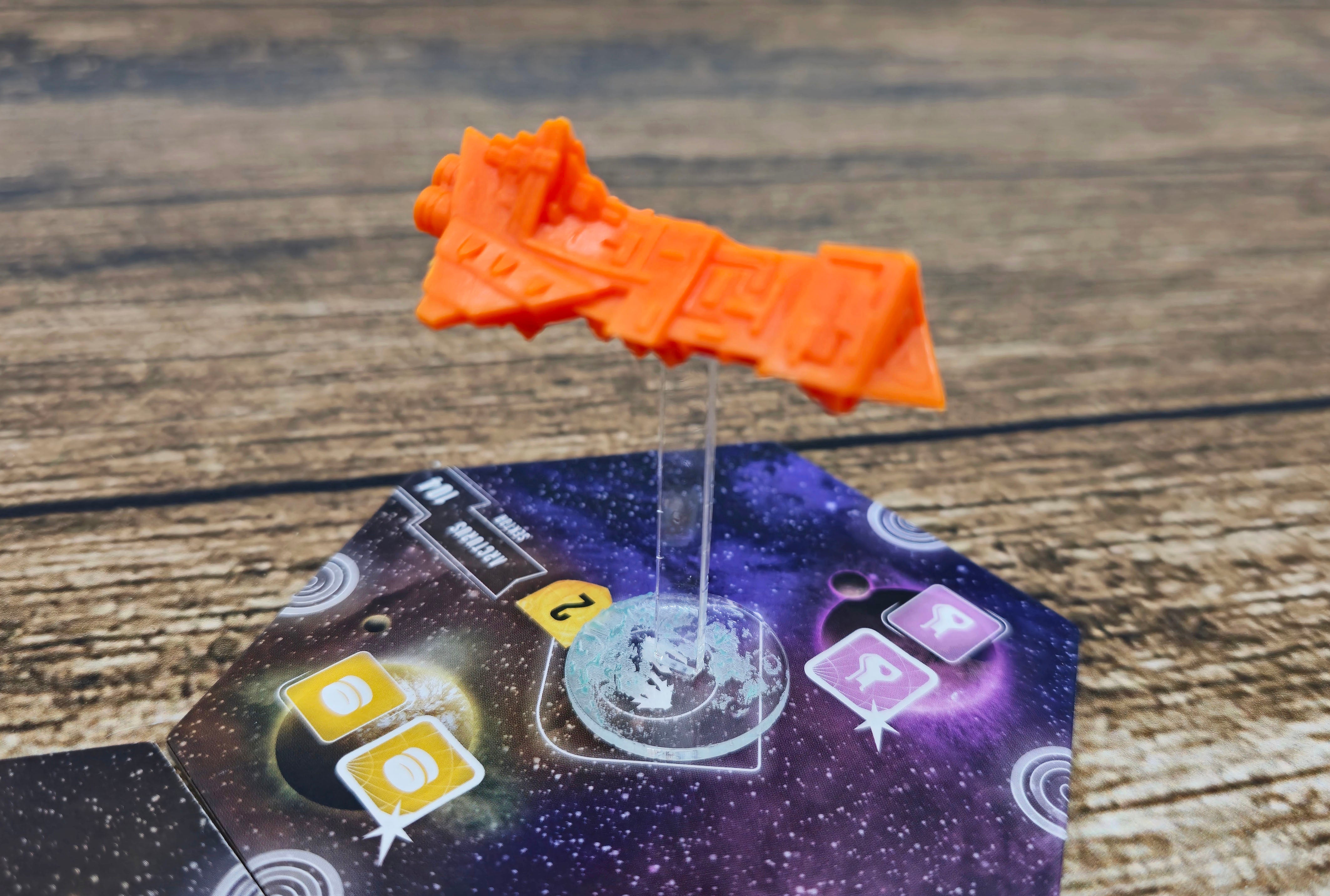 Acrylstandee für Eclipse 2. Dawn / Ship Stands for Eclipse 2. Dawn