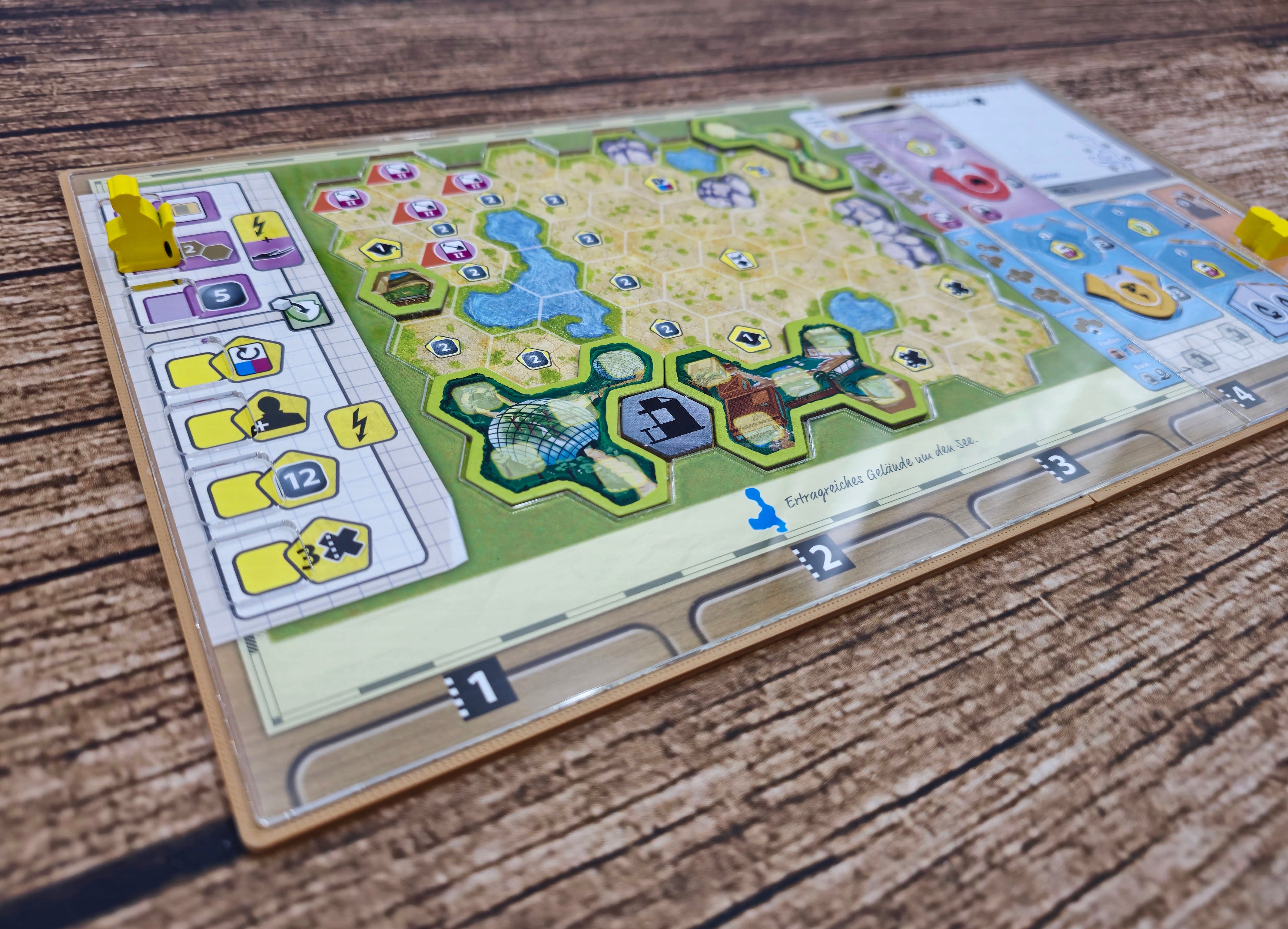 Playerboard Acryloverlay für Arche Nova