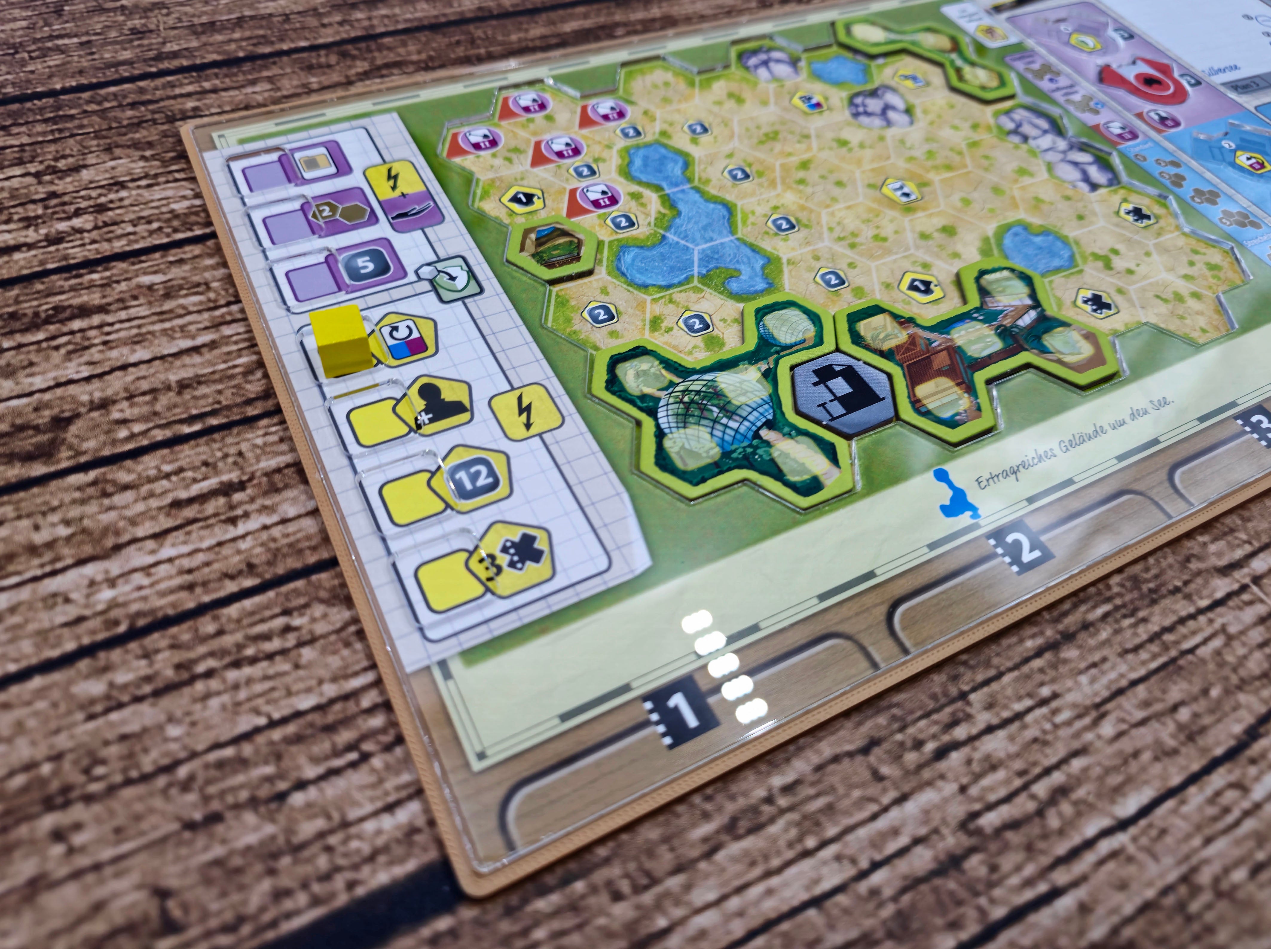 Playerboard Acryloverlay für Arche Nova