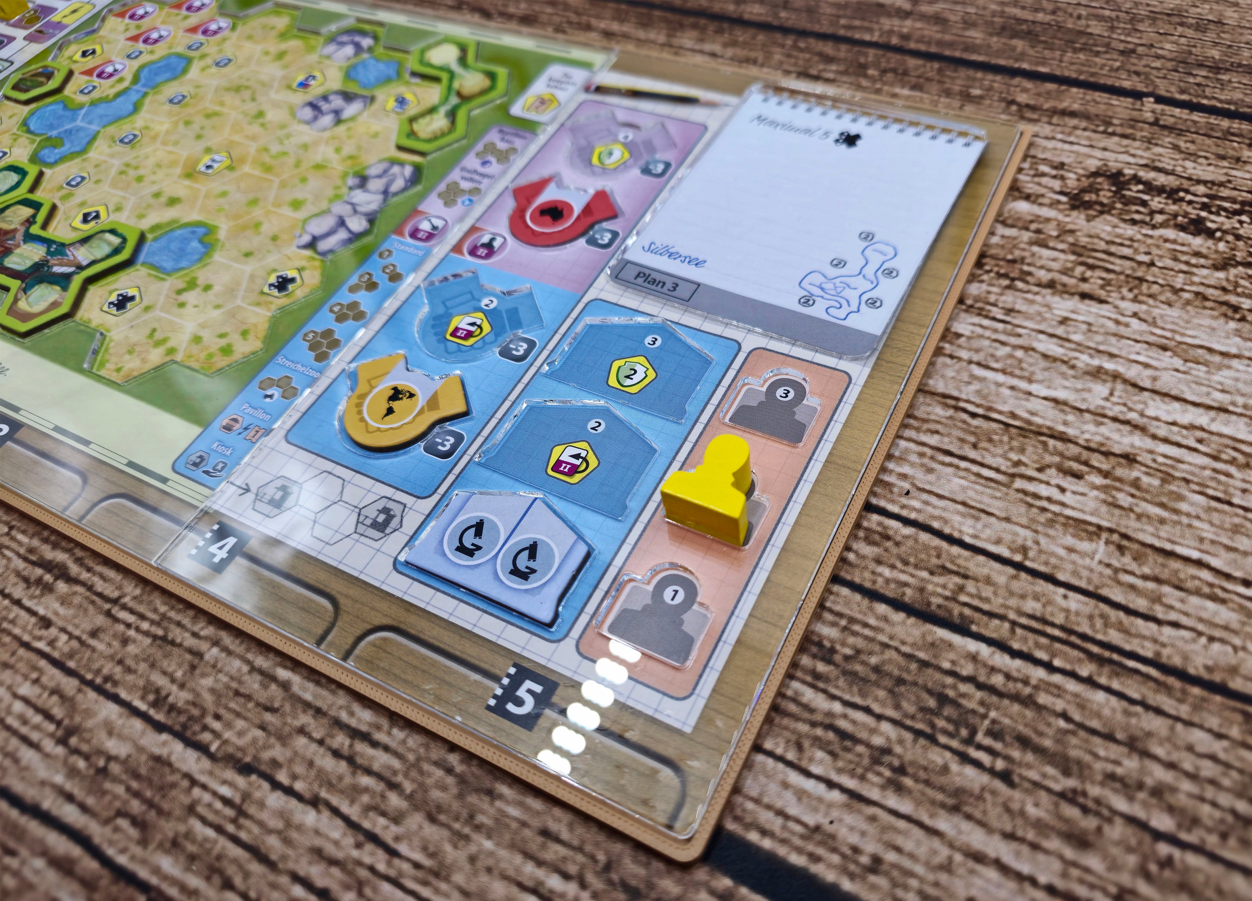 Playerboard Acryloverlay für Arche Nova