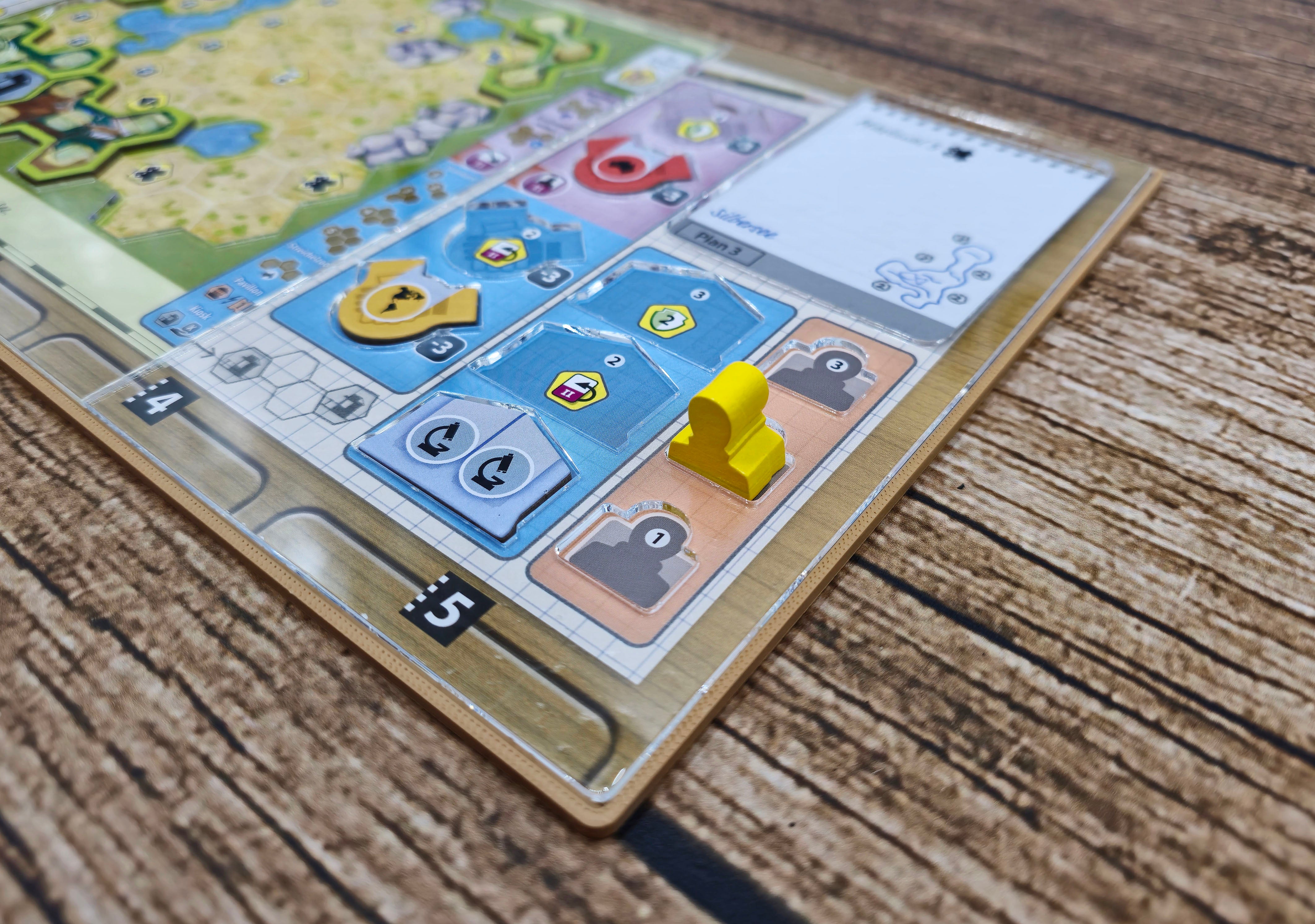 Playerboard Acryloverlay für Arche Nova