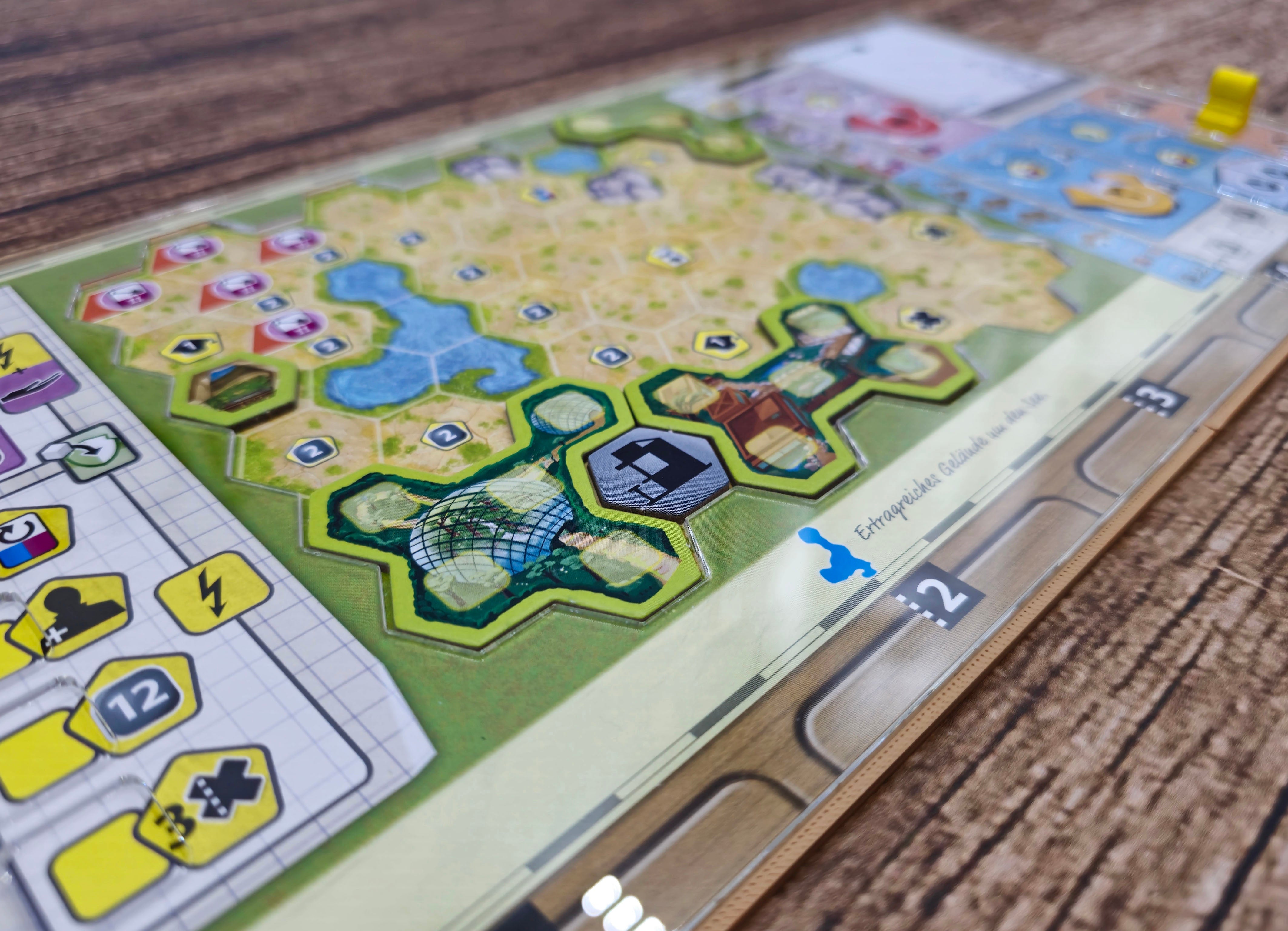 Playerboard Acryloverlay für Arche Nova