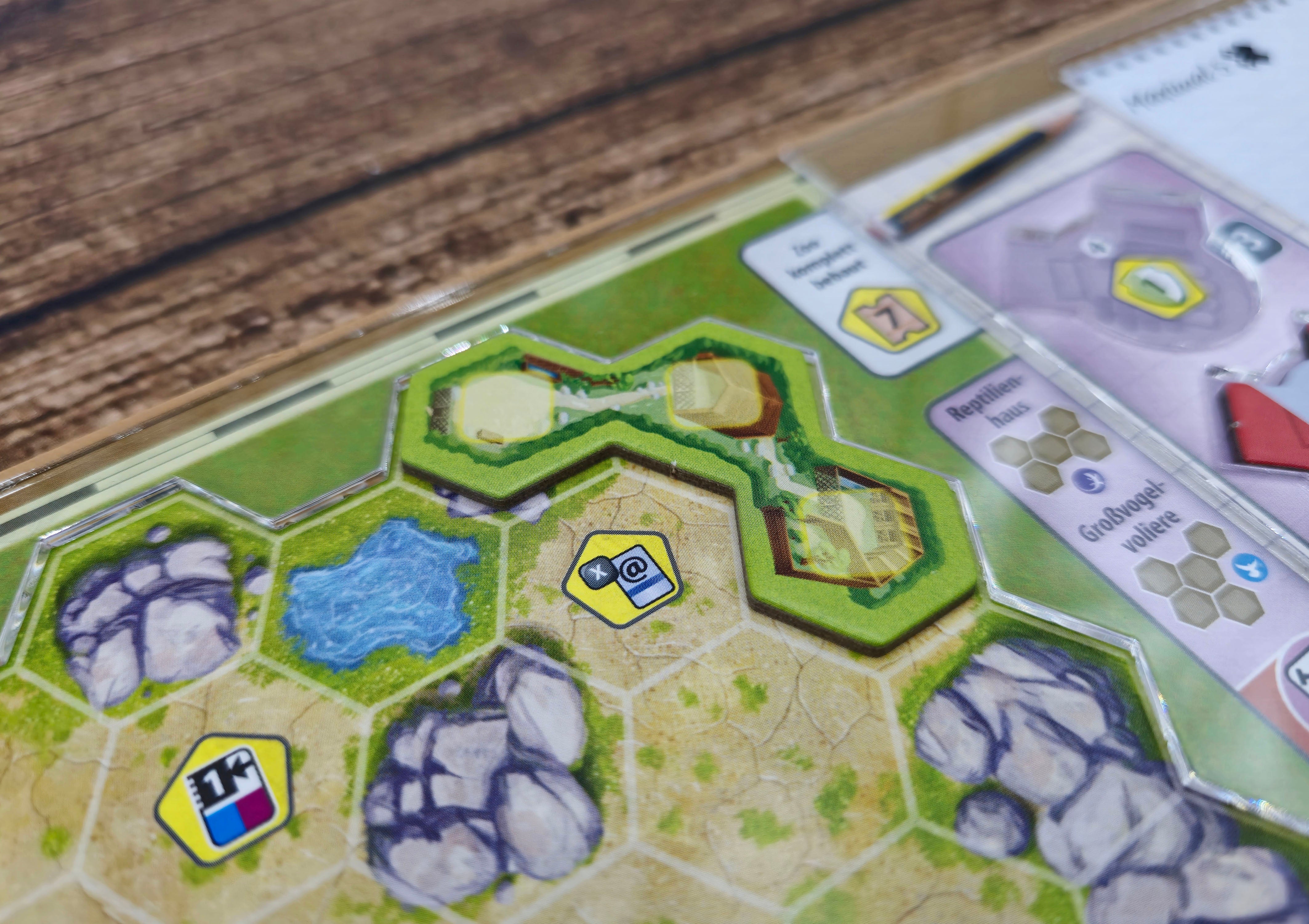 Playerboard Acryloverlay für Arche Nova