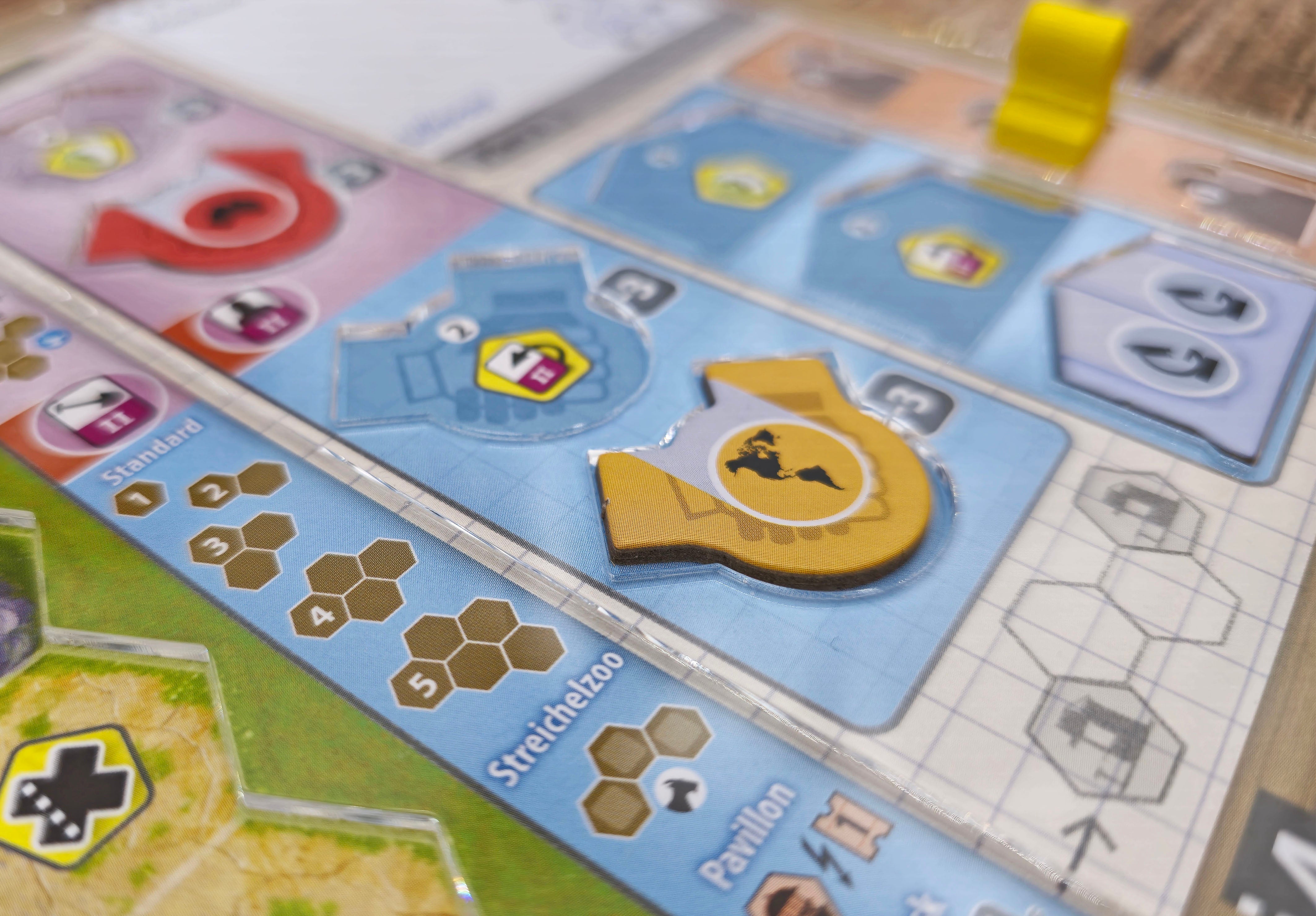 Playerboard Acryloverlay für Arche Nova