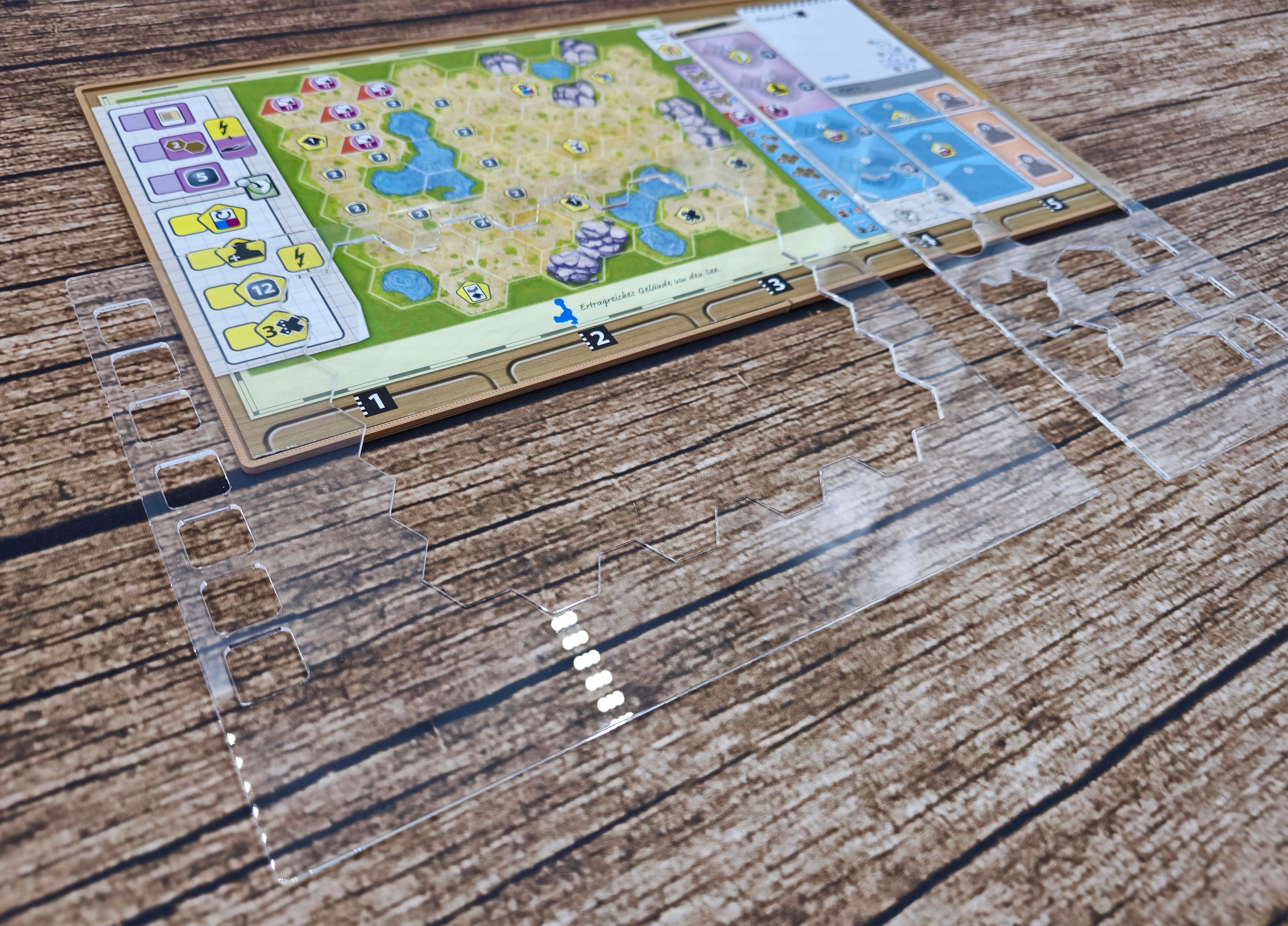 Playerboard Acryloverlay für Arche Nova