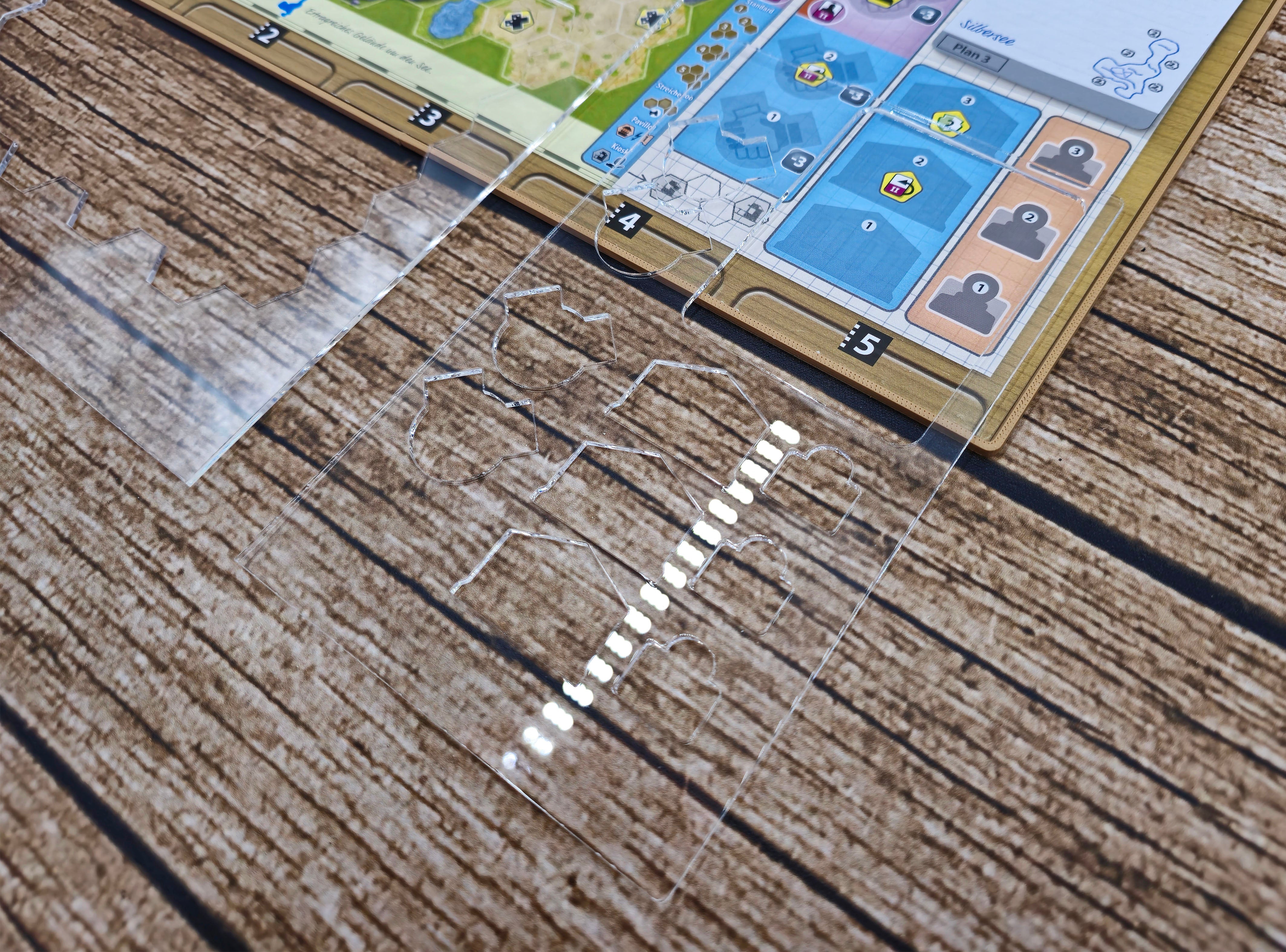 Playerboard Acryloverlay für Arche Nova