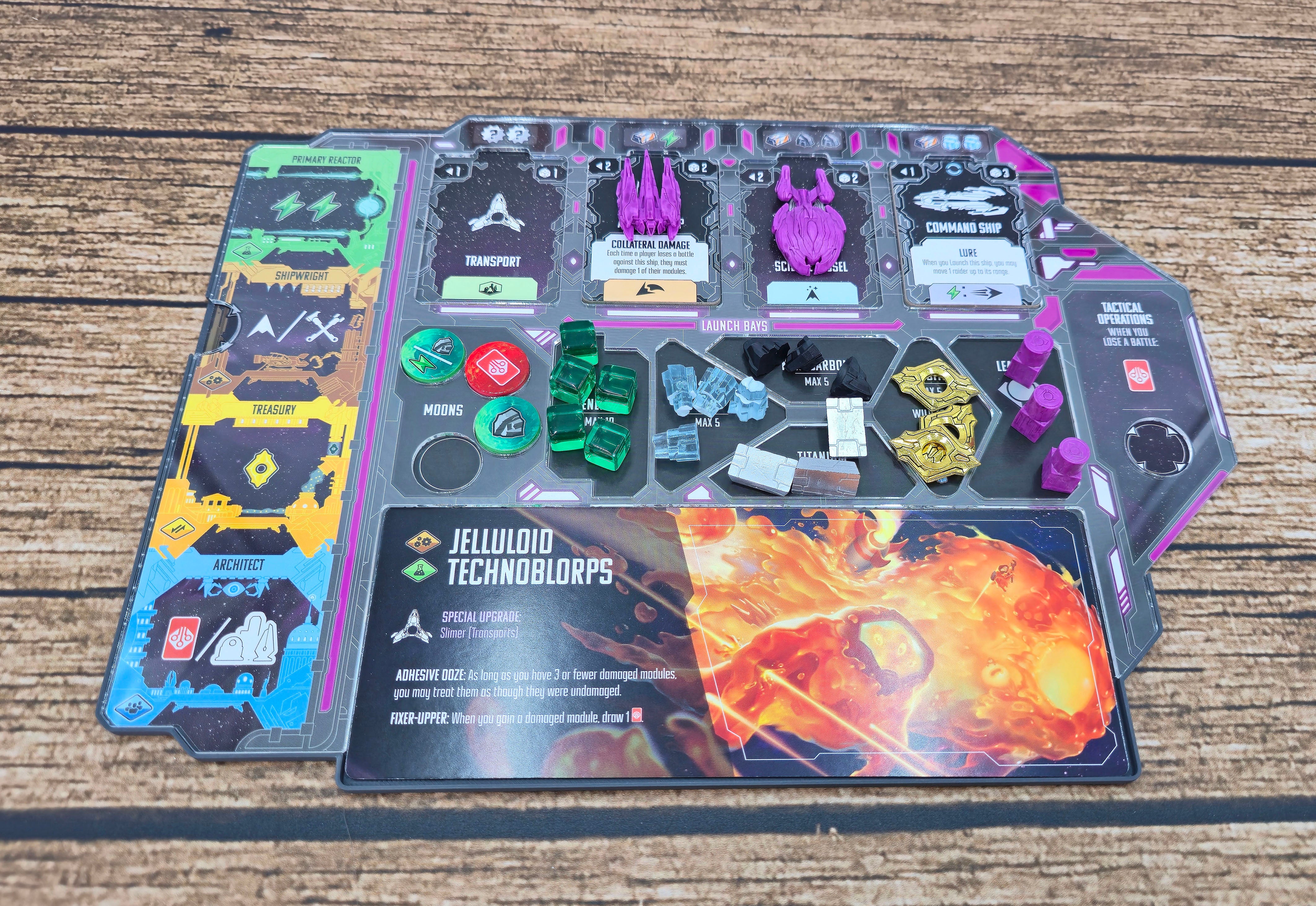 Playerboard Overlay für Andromeda's Edge ACRYL