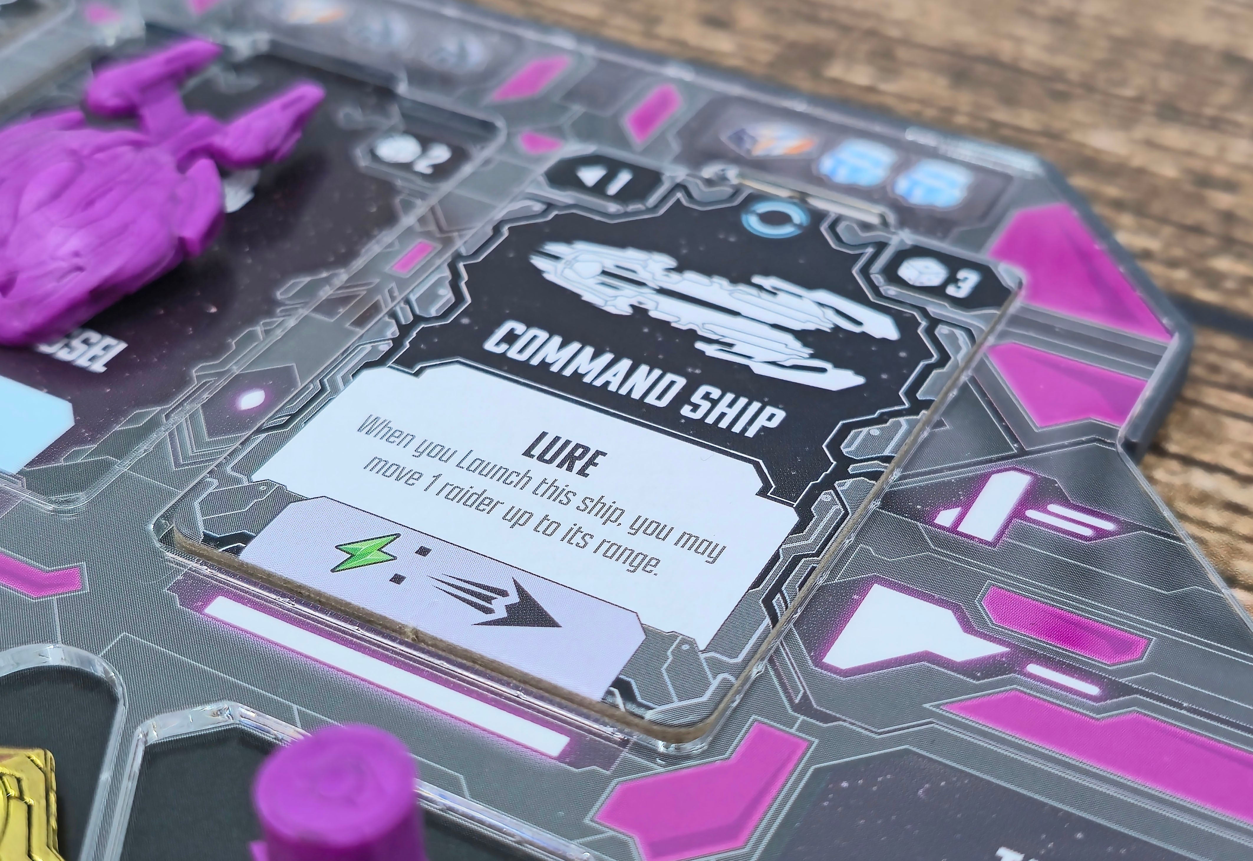 Playerboard Overlay für Andromeda's Edge ACRYL