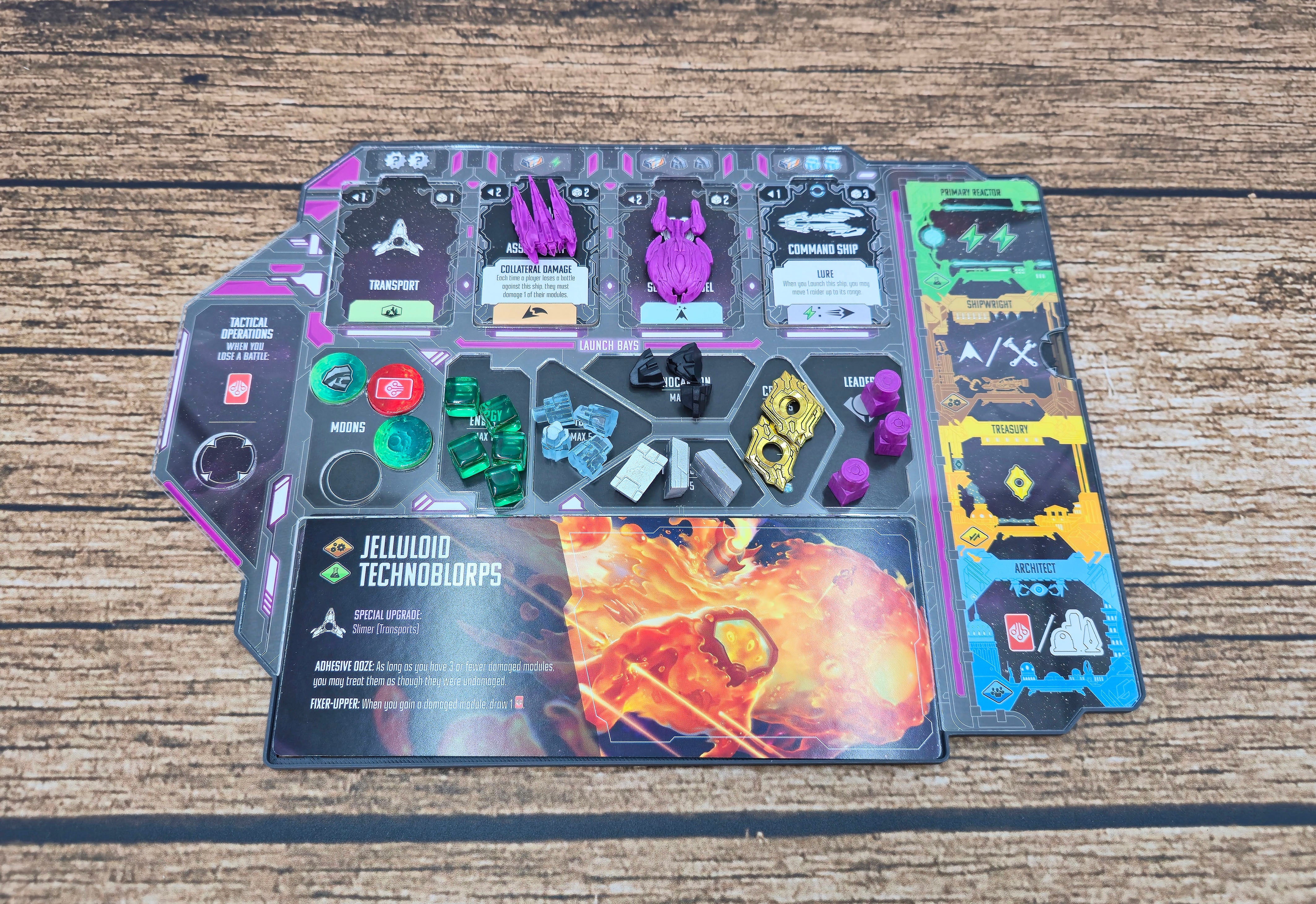 Playerboard Overlay für Andromeda's Edge ACRYL