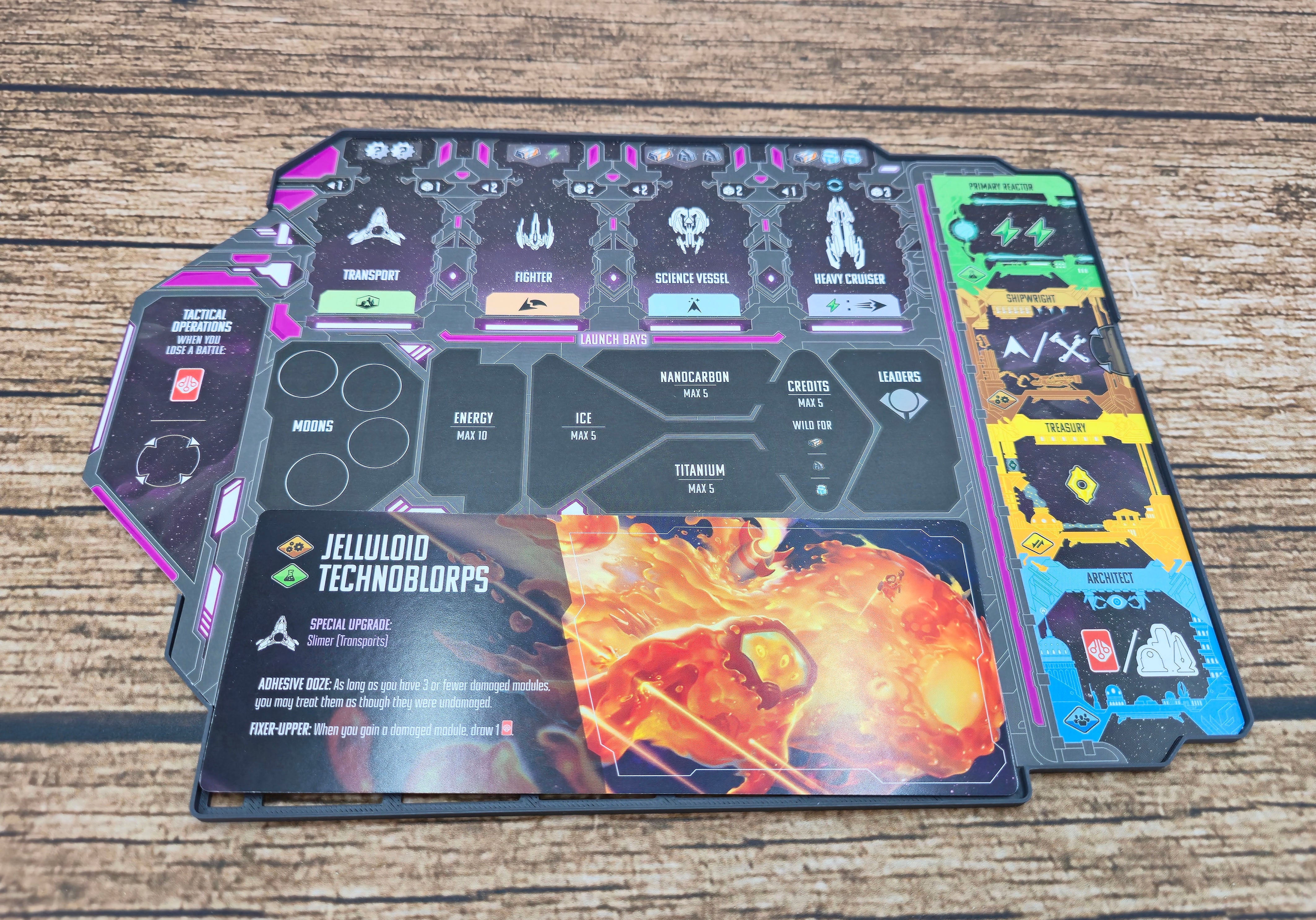 Playerboard Overlay für Andromeda's Edge ACRYL