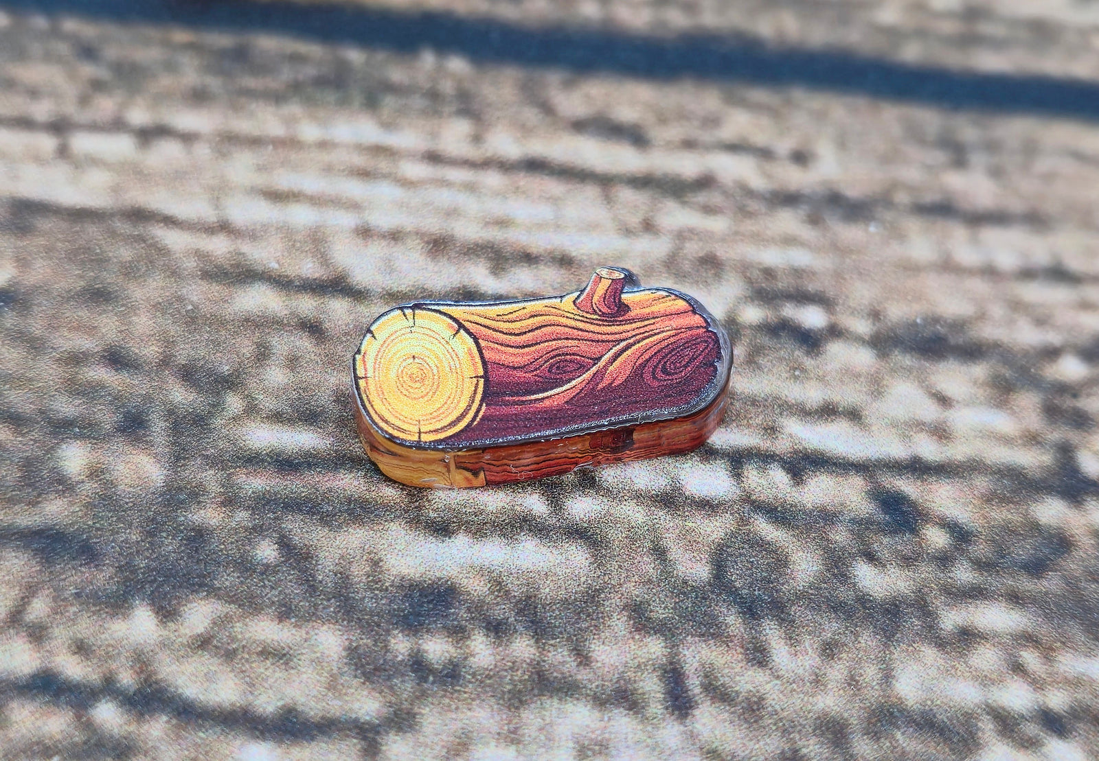 Acryl Deluxe Token Holzstamm