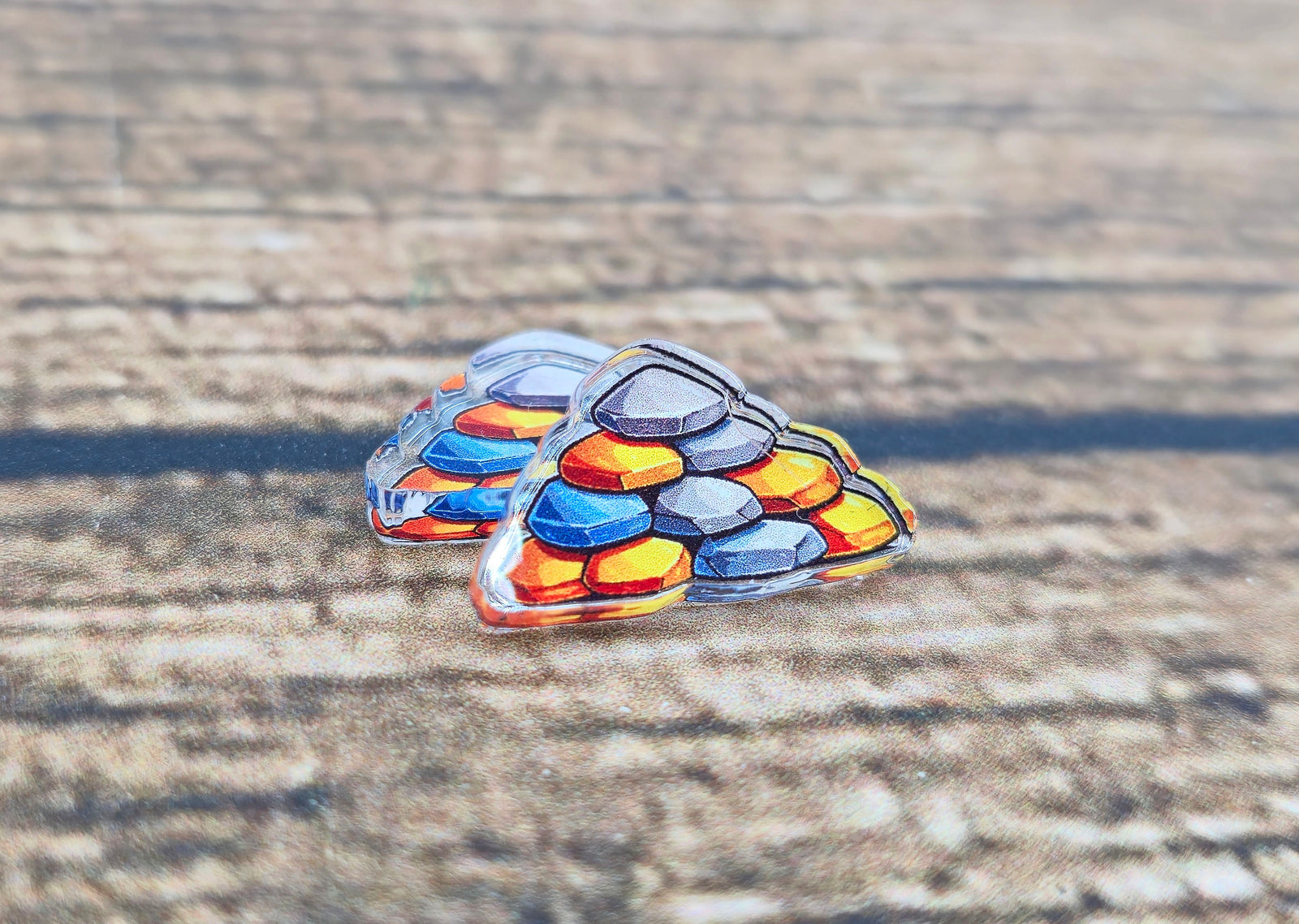 Acryl Deluxe Token Steinstapel universell