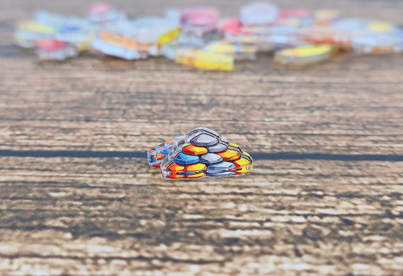 Acryl Deluxe Token Steinstapel universell