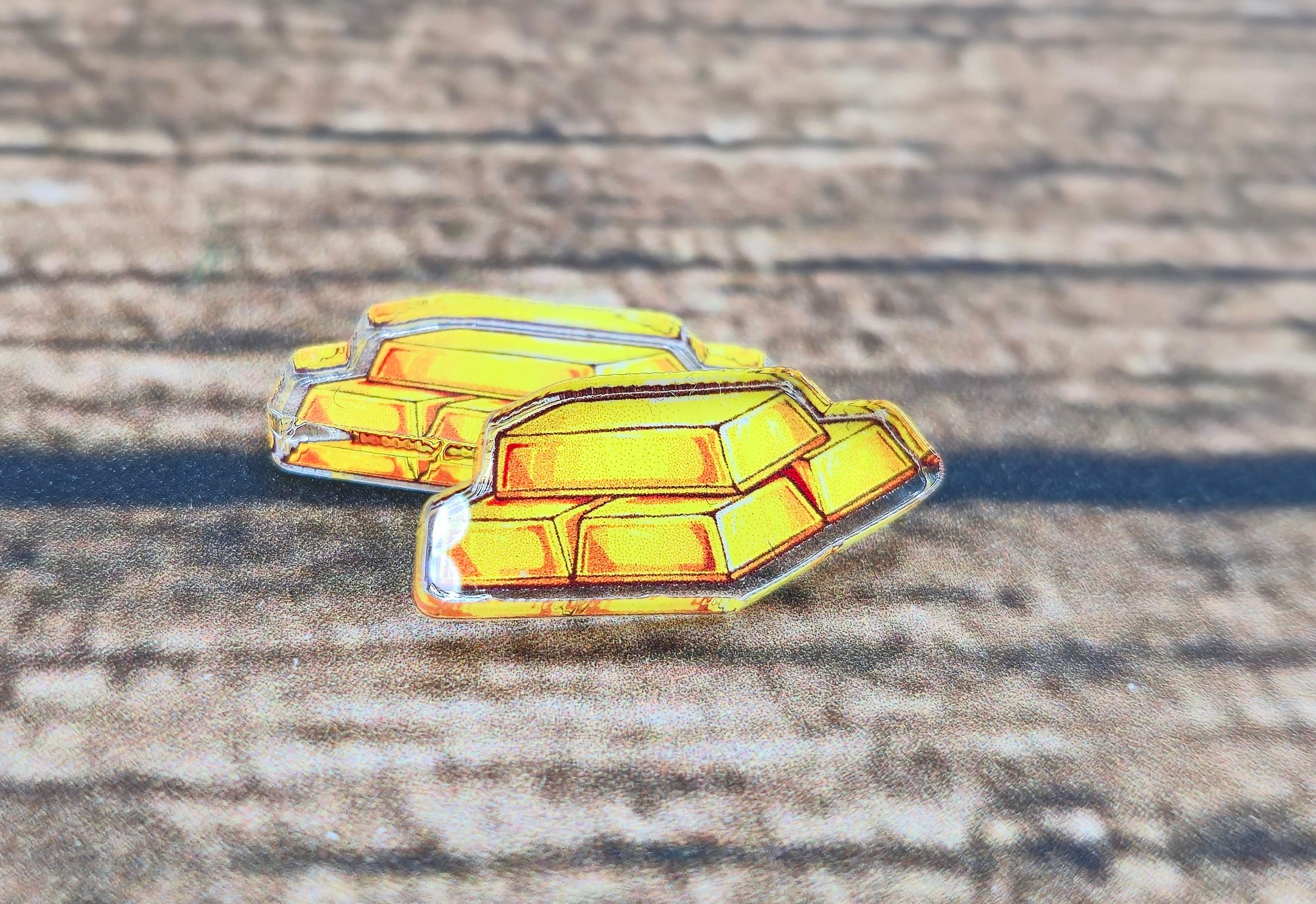 Acryl Deluxe Token Goldhaufen universell