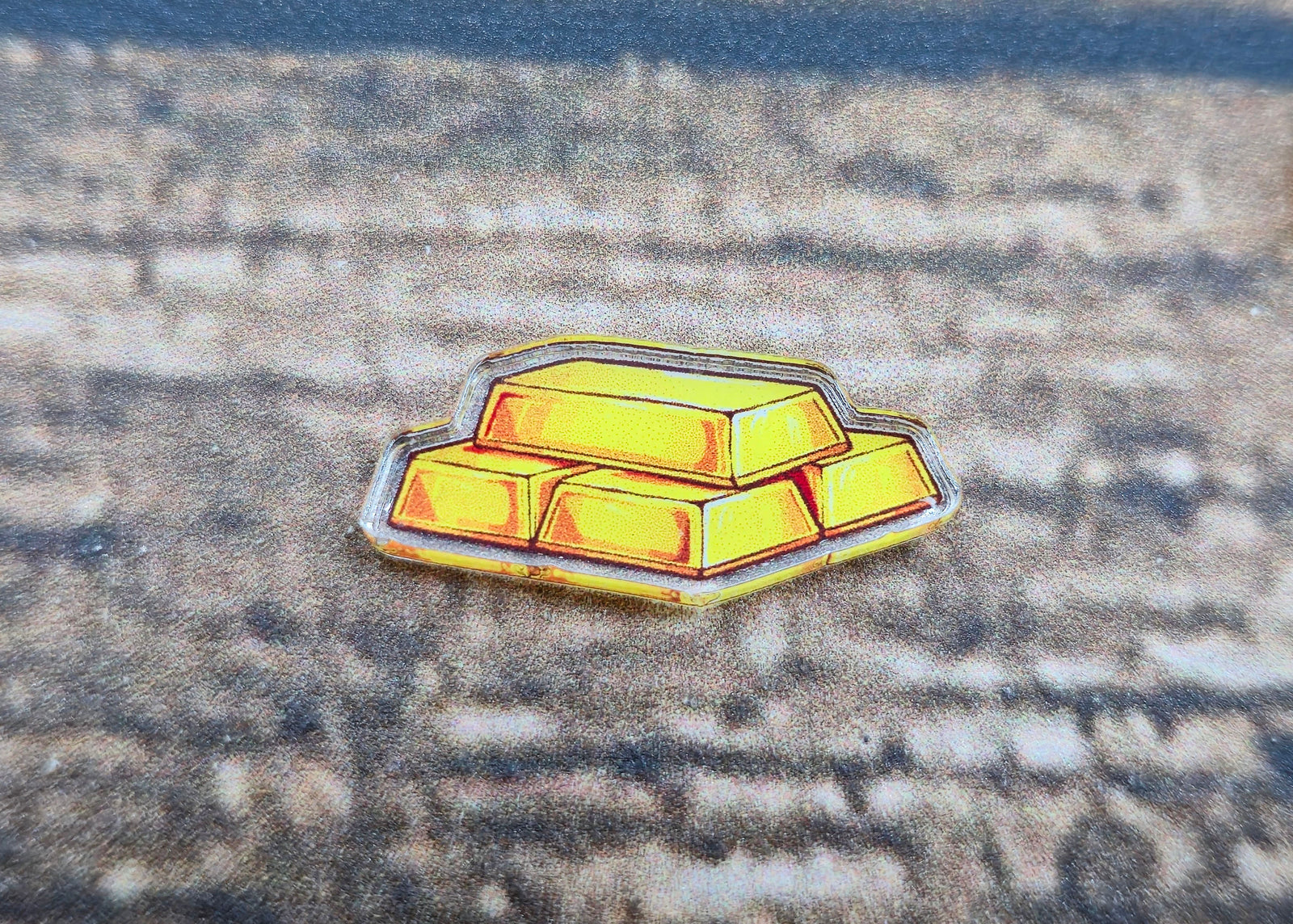 Acryl Deluxe Token Goldhaufen universell