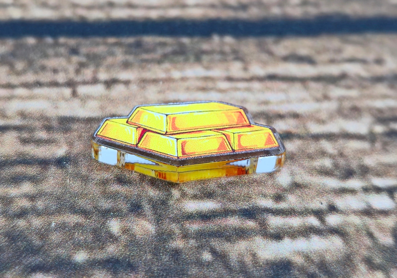 Acryl Deluxe Token Goldhaufen universell