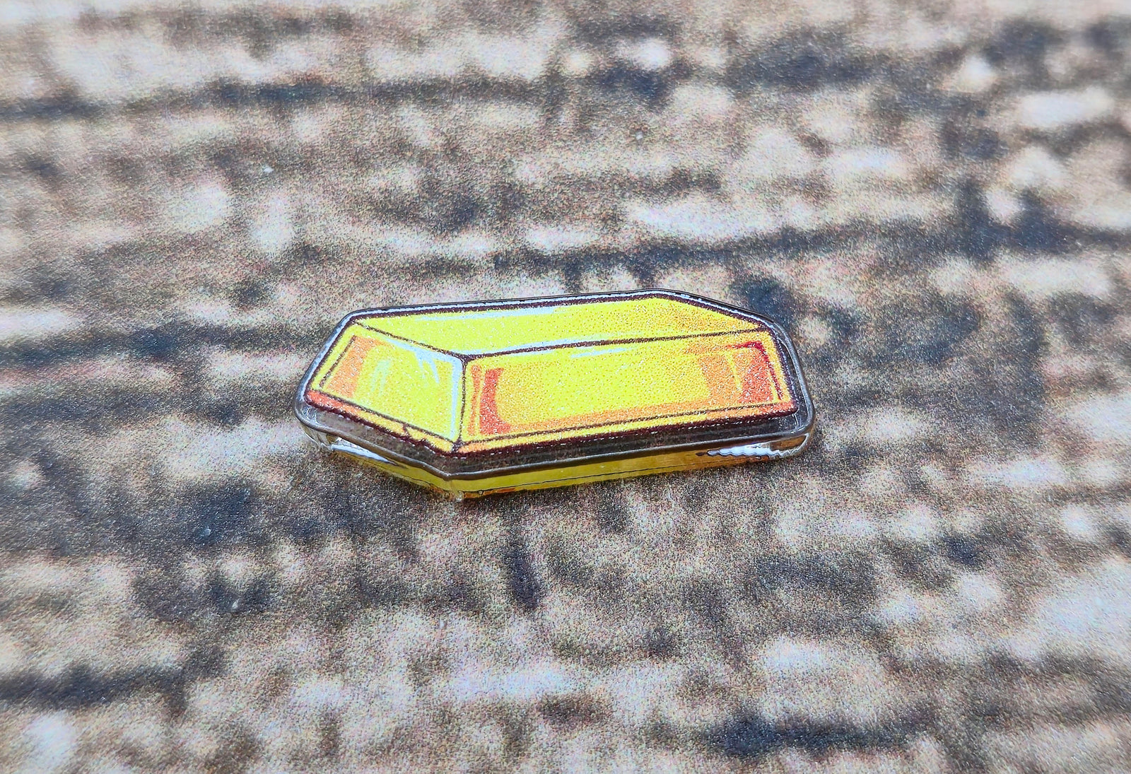 Acryl Deluxe Token Goldbarren universell