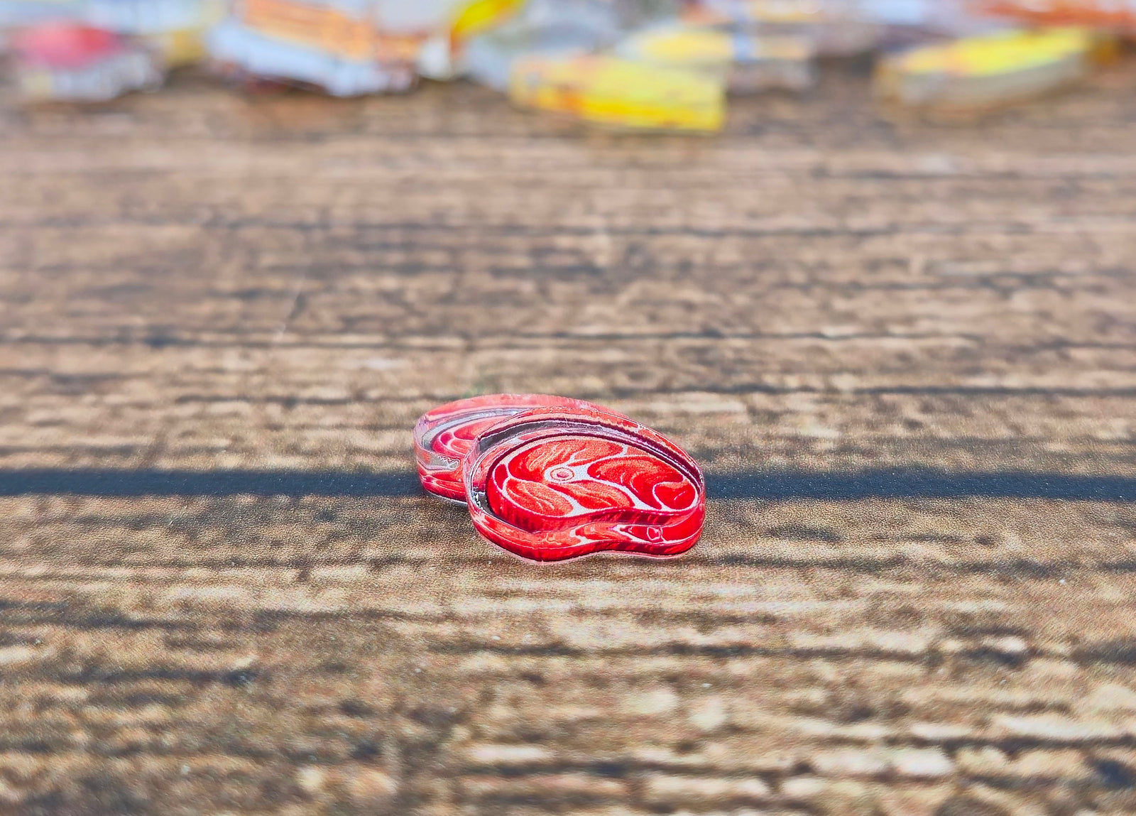 Acryl Deluxe Token Fleisch universell