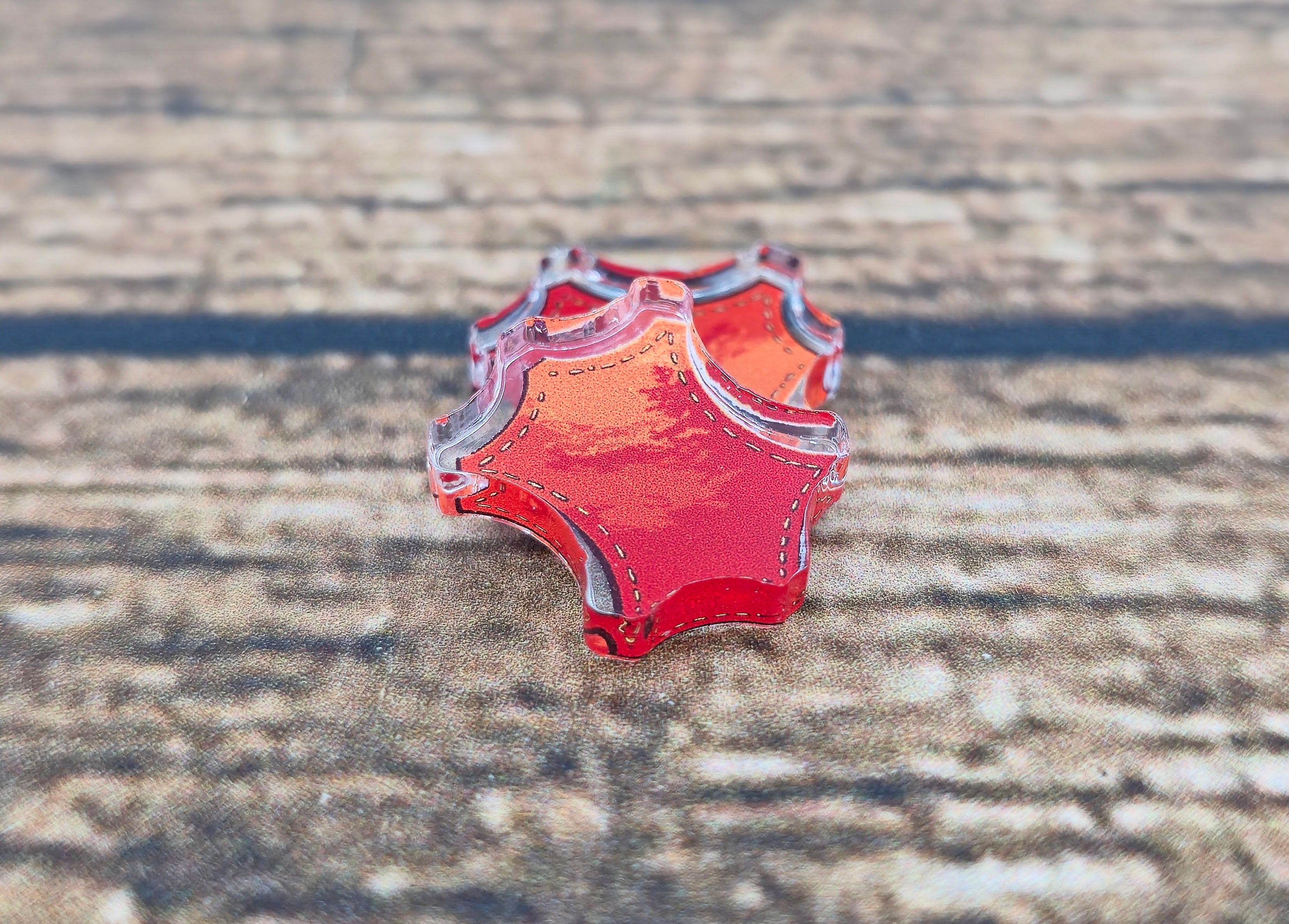 Acryl Deluxe Token Leder universell