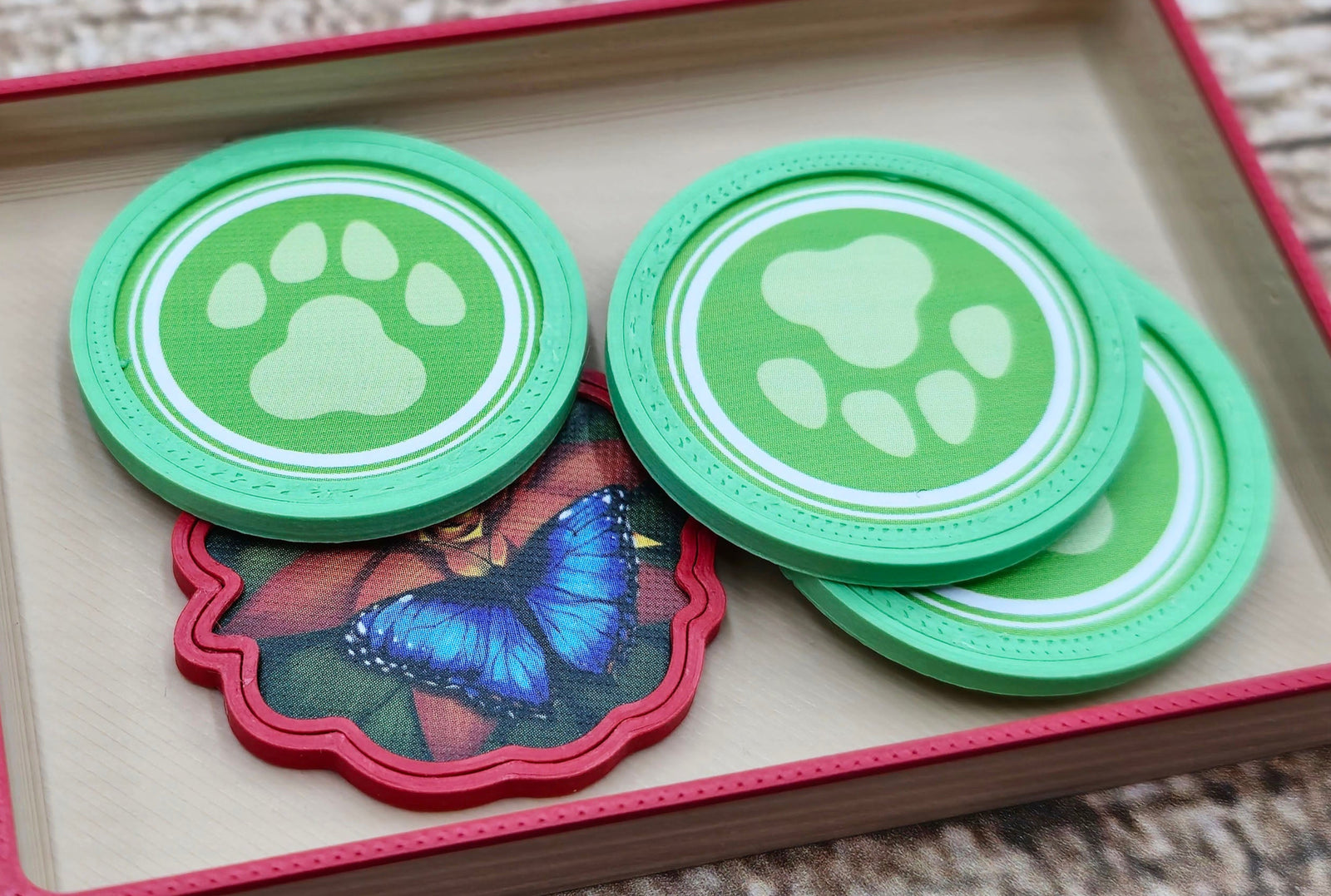 3D Token + Tokenkapseln passend zu Life of the Amazonia