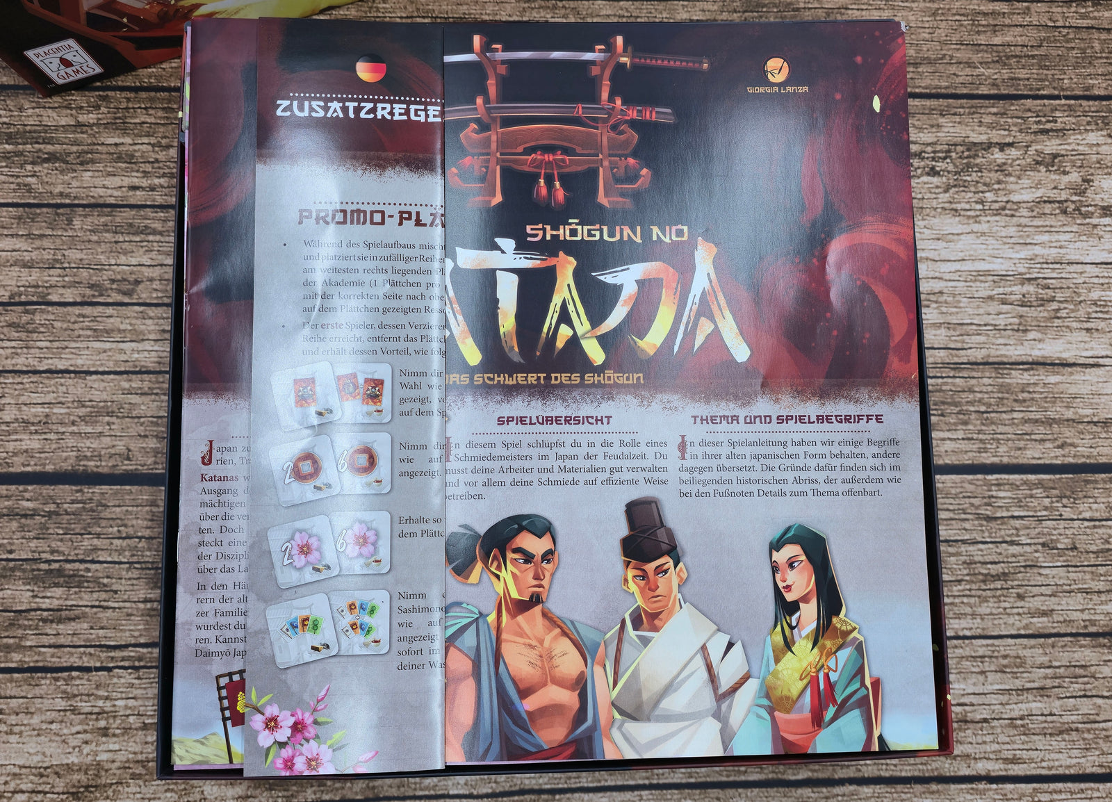 Insert für Shogun No Katana + Erweiterungen