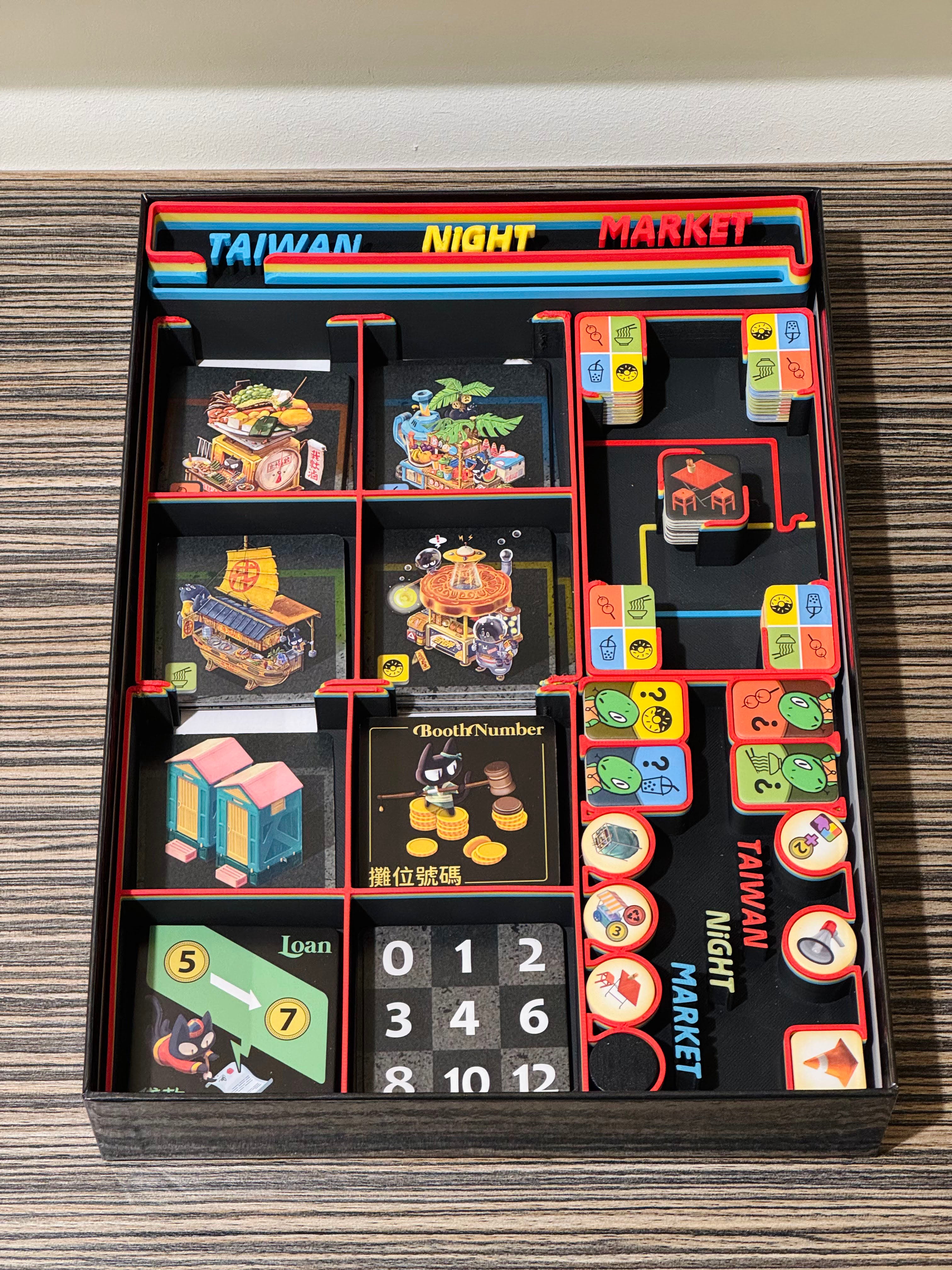 Taiwan Night Market 3D Insert