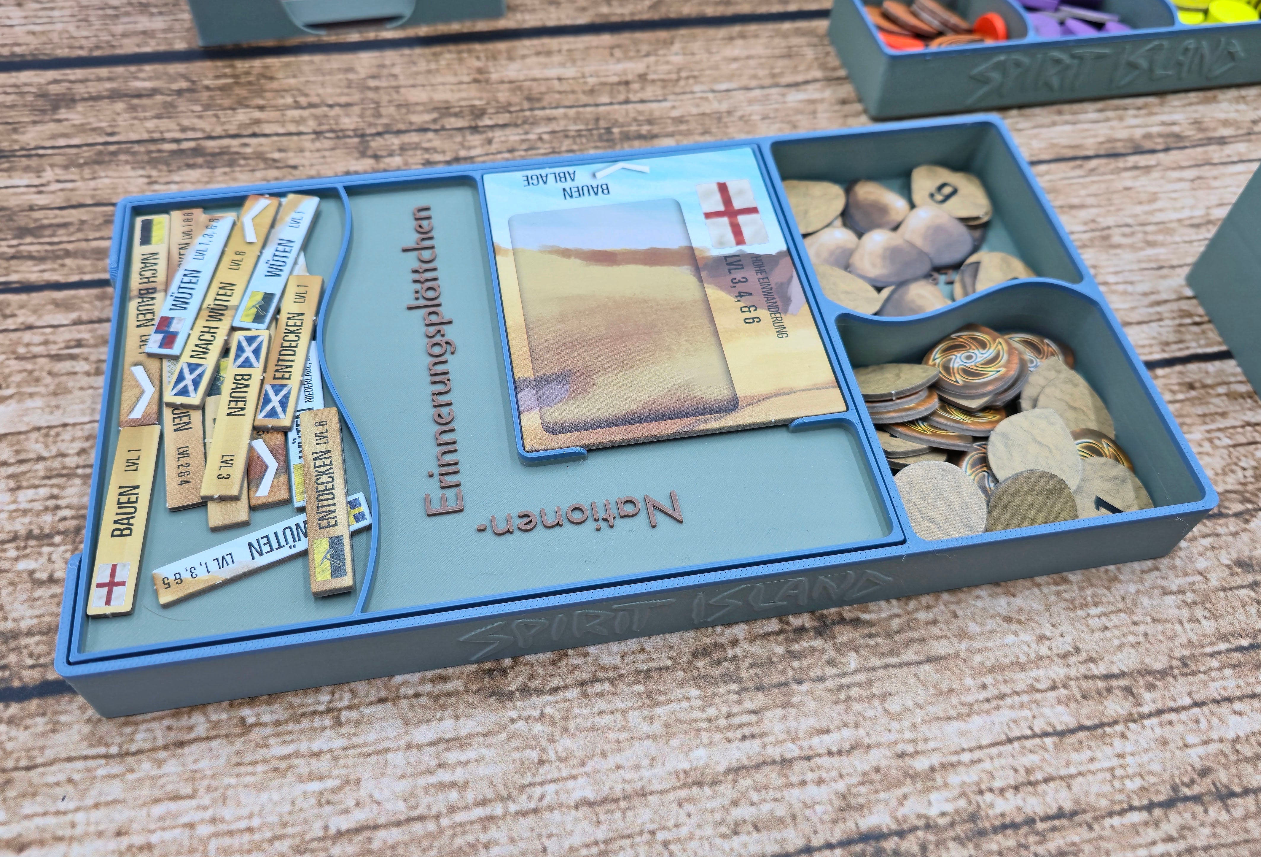 Insert für Spirit Island + Erweiterungen (2 Boxen)