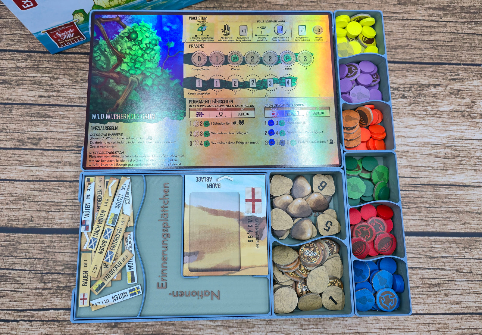 Insert für Spirit Island + Erweiterungen (2 Boxen)