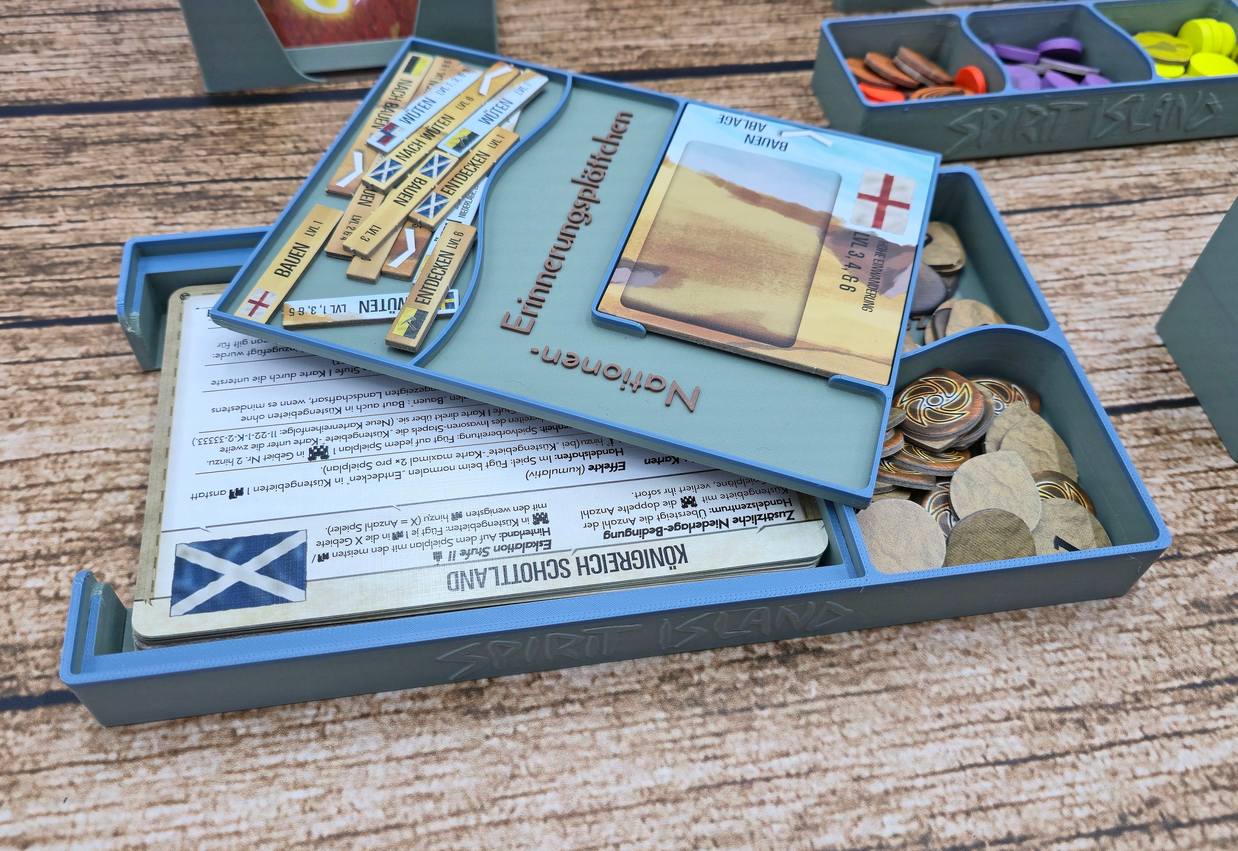 Insert für Spirit Island + Erweiterungen (2 Boxen)