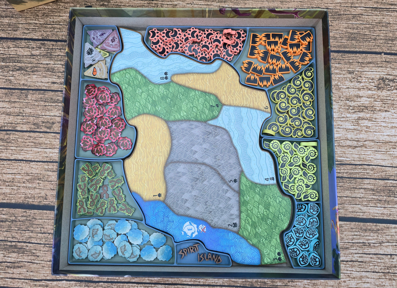 Insert für Spirit Island + Erweiterungen (2 Boxen)