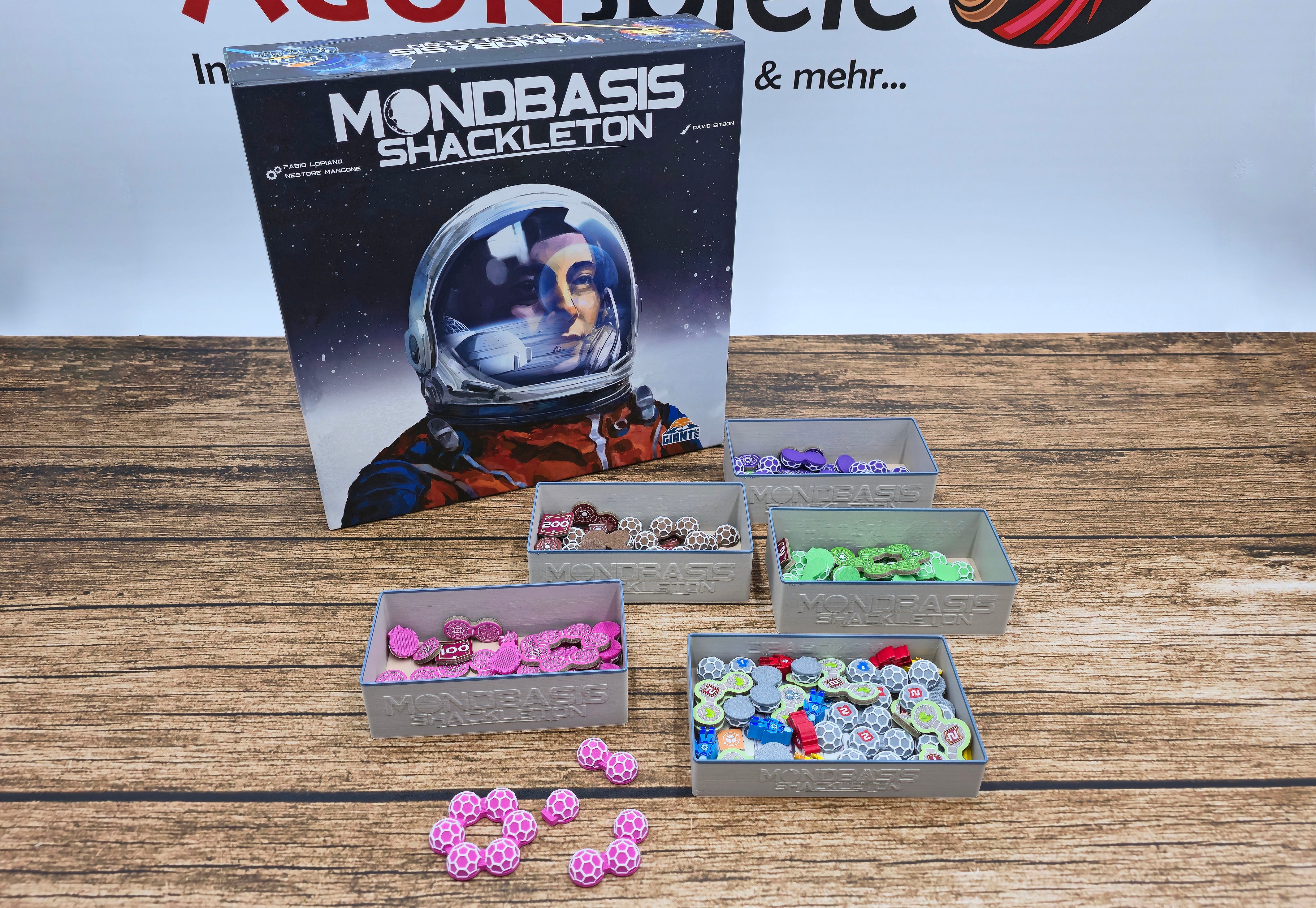 Insert für Mondbasis Shackleton