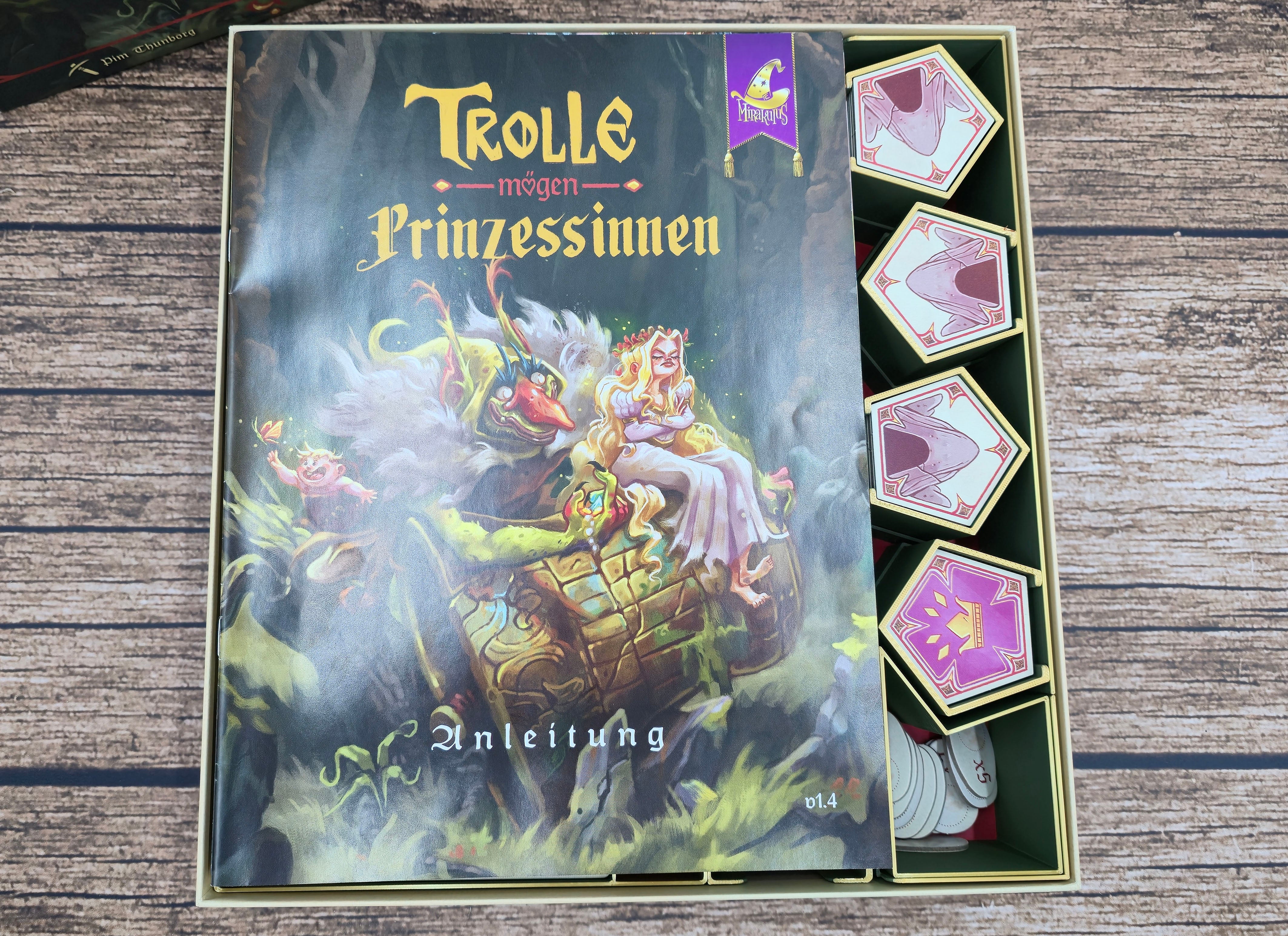 Trolle mögen Prinzessinnen Insert 3D Druck