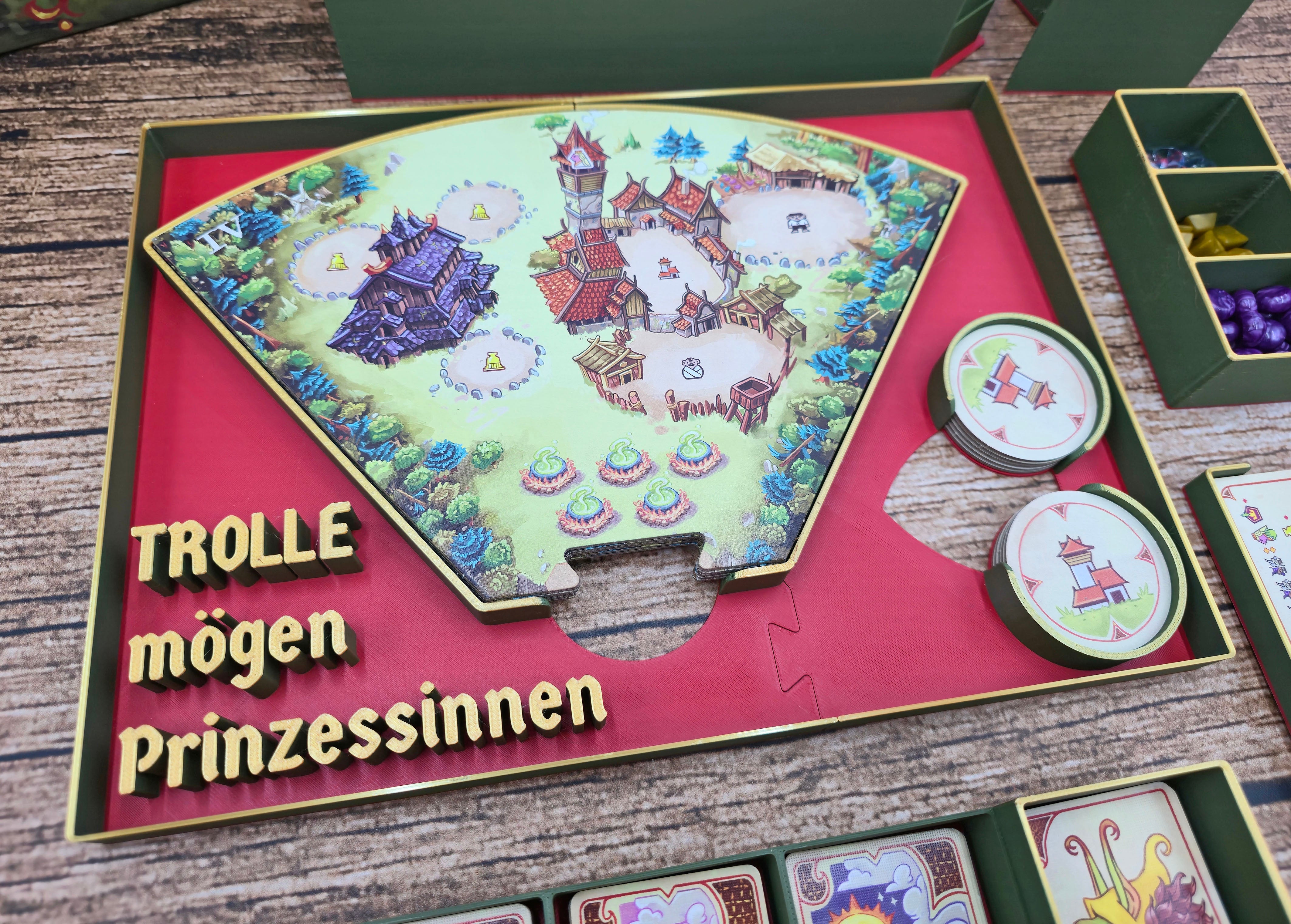 Trolle mögen Prinzessinnen Insert 3D Druck