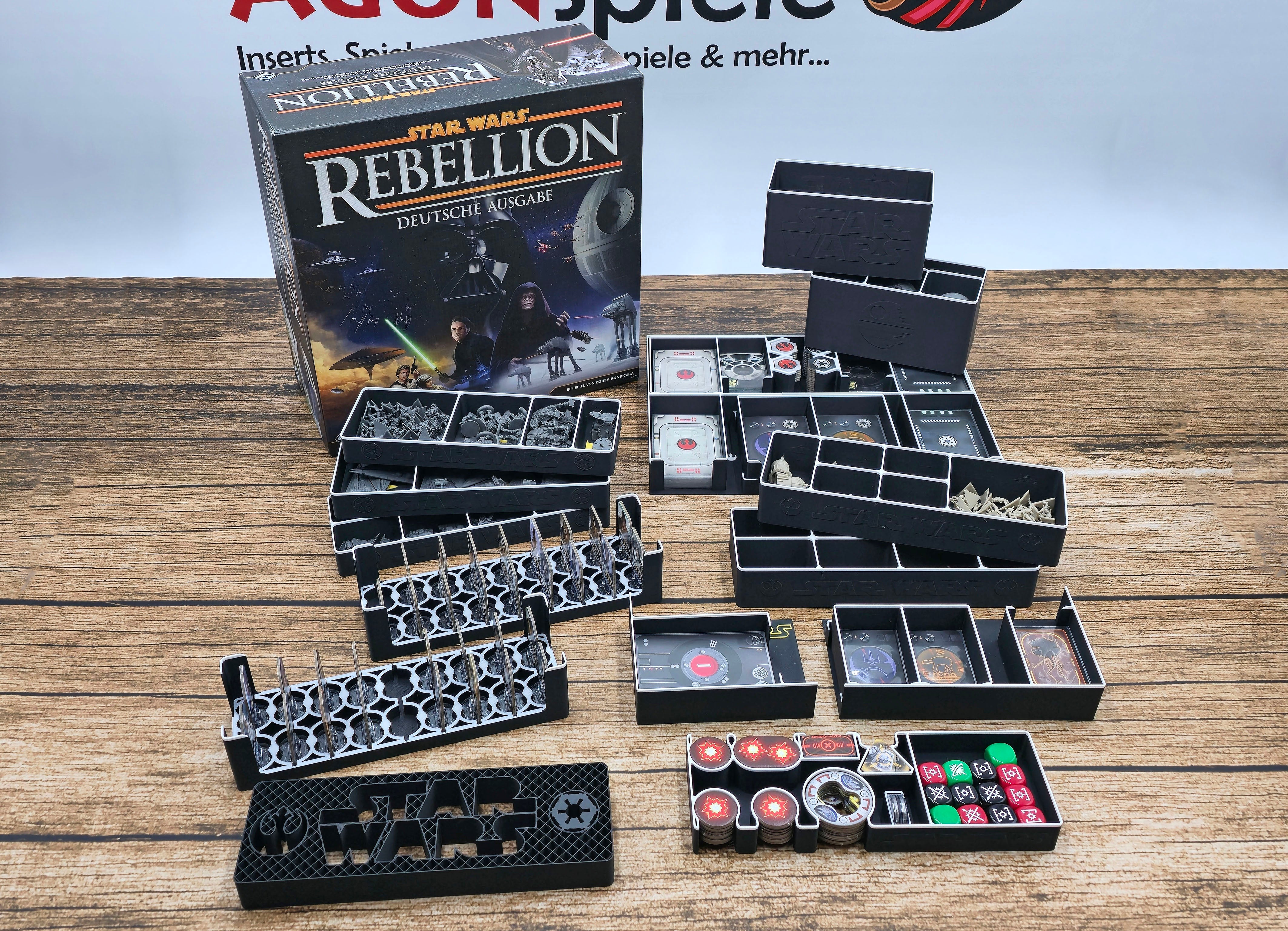 Star Wars Rebellion Insert 3D Druck
