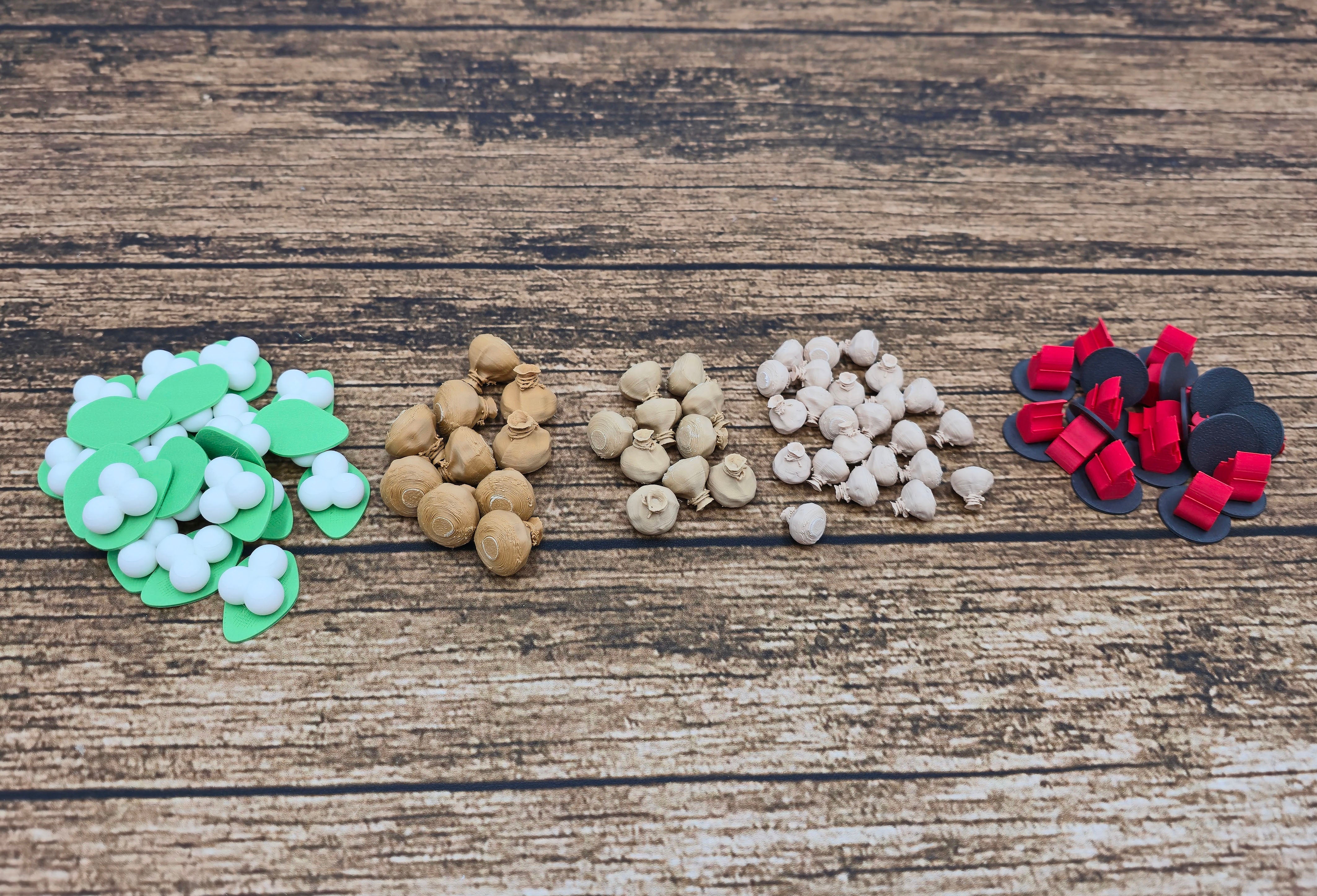 The Duids of Edora Deluxe Token 3D Druck