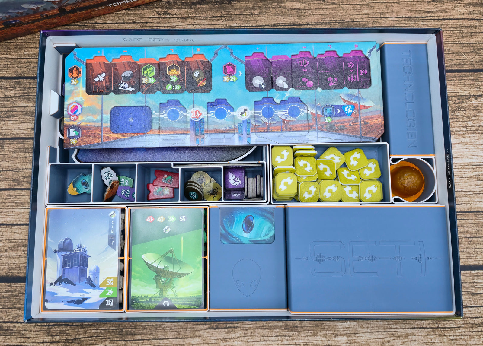 Insert für Seti + Erweiterung