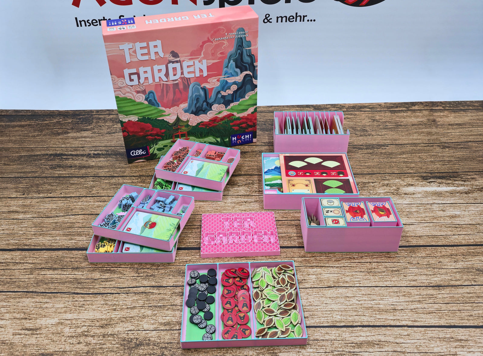 Tea Garden Insert 3D Druck