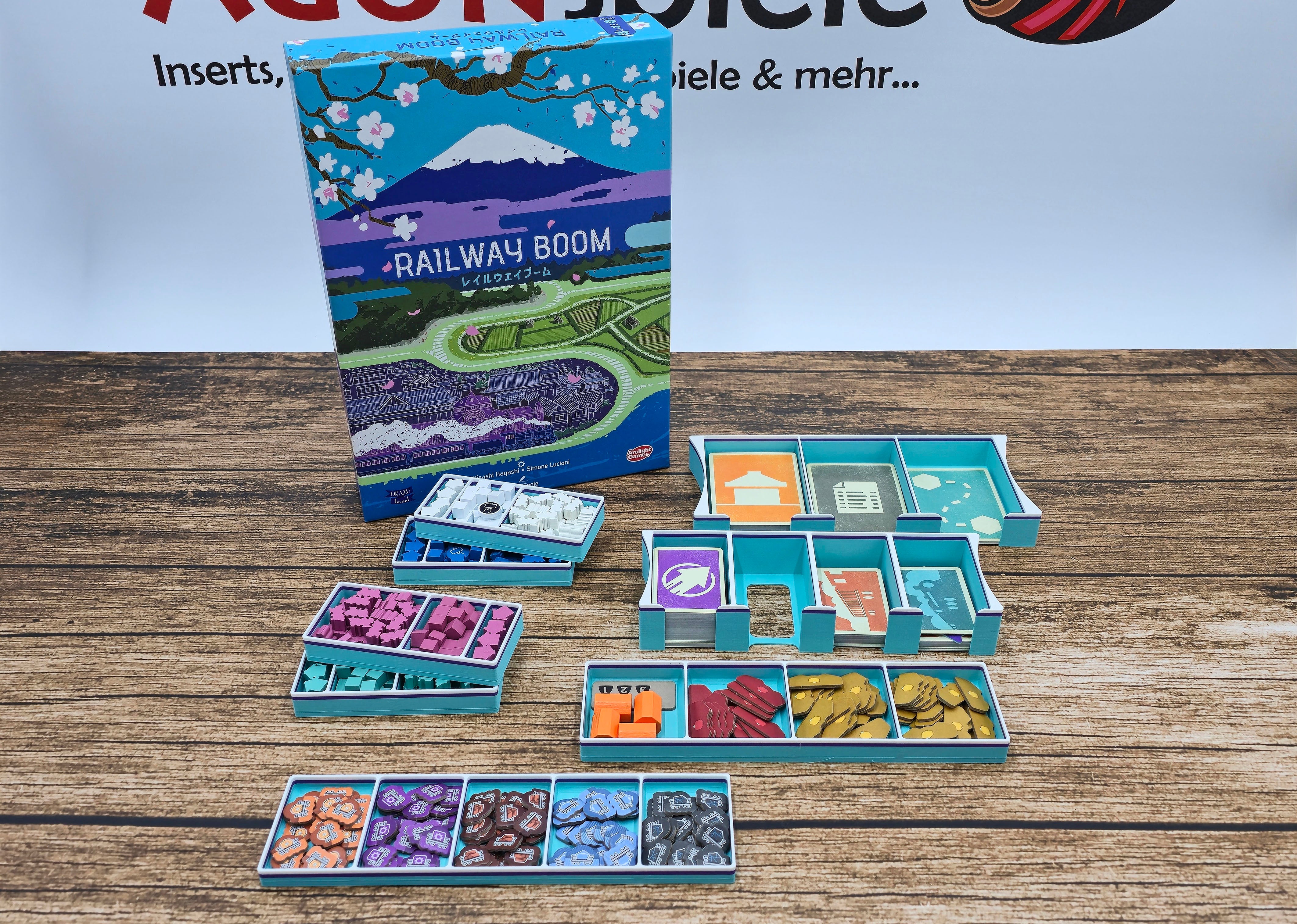 Railway Boom Insert 3D Druck