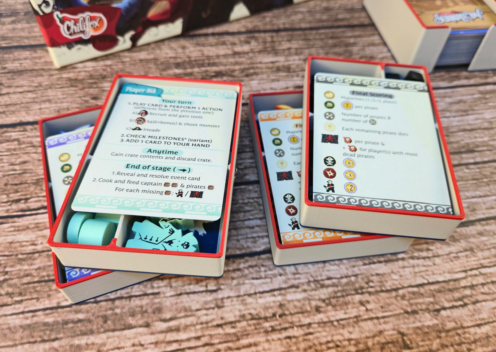 Insert für Fortunes of Scoundrel Bay