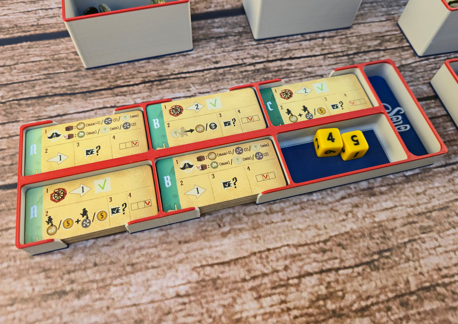 Insert für Fortunes of Scoundrel Bay