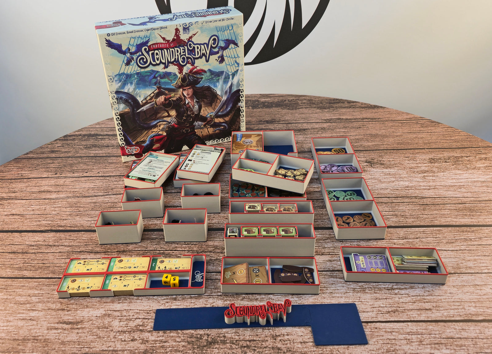 Insert für Fortunes of Scoundrel Bay