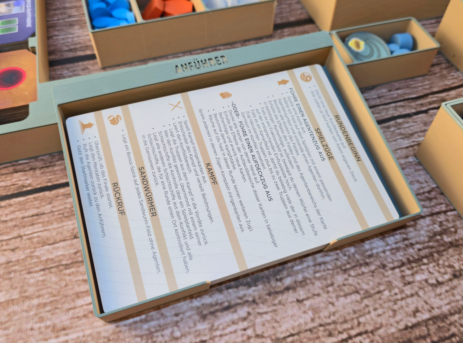 Insert 3D Druck Dune Imperium Uprising Deluxe Box