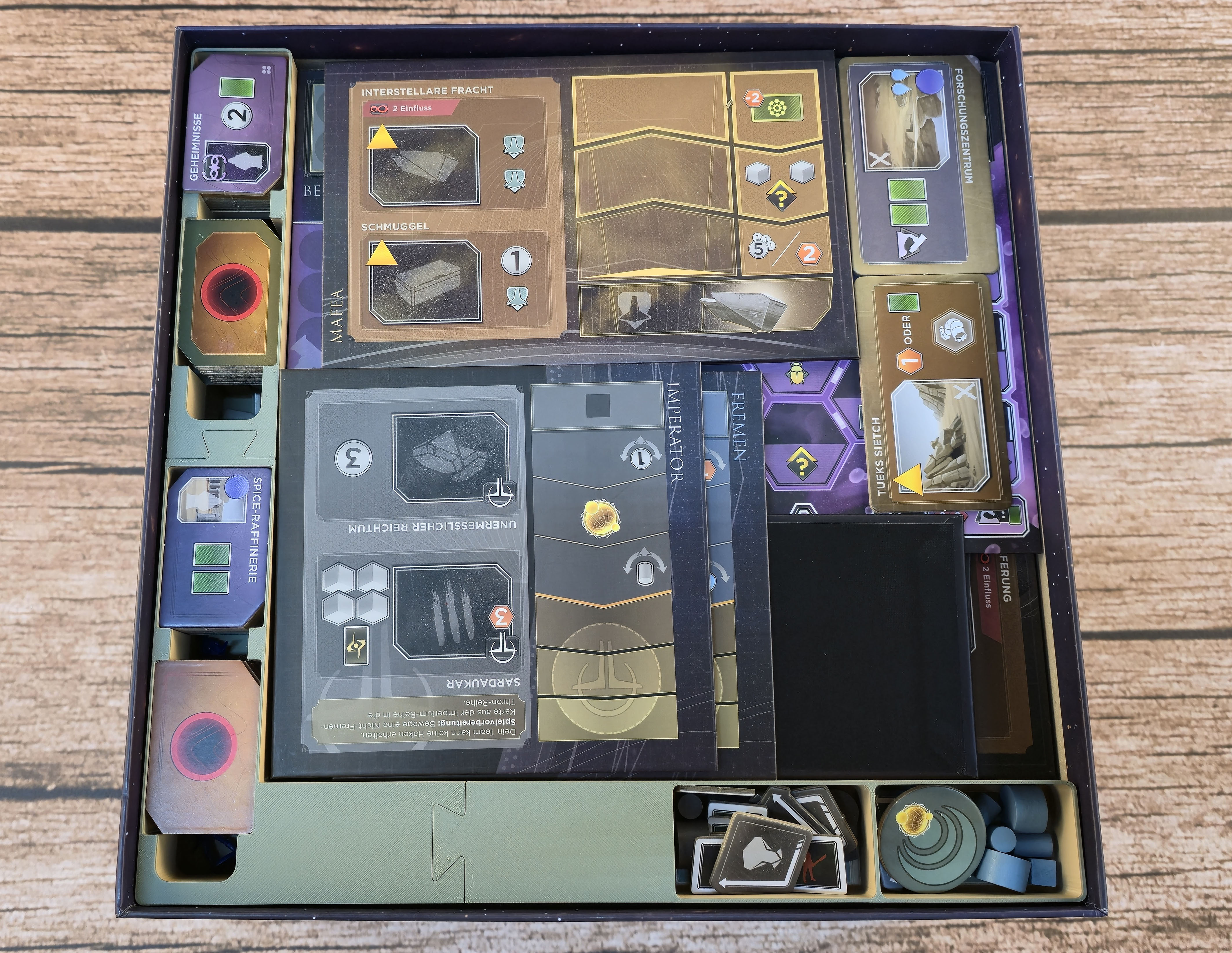 Insert 3D Druck Dune Imperium Uprising Deluxe Box
