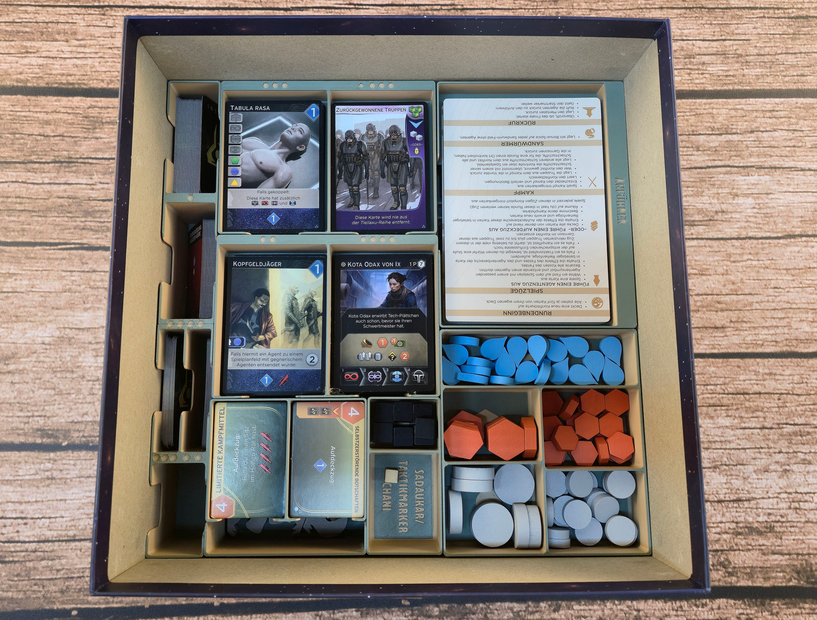 Insert 3D Druck Dune Imperium Uprising Deluxe Box