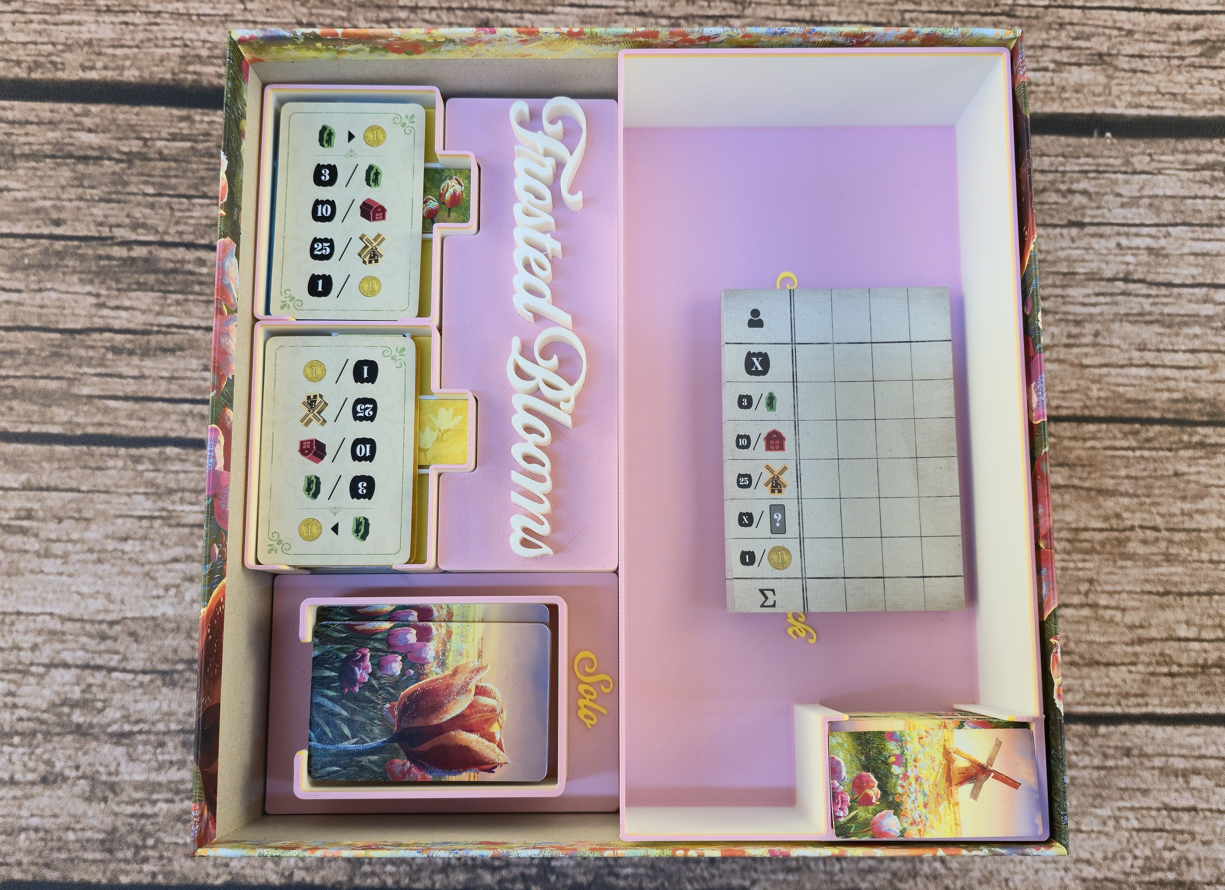 Insert 3D Druck Frosted Blooms