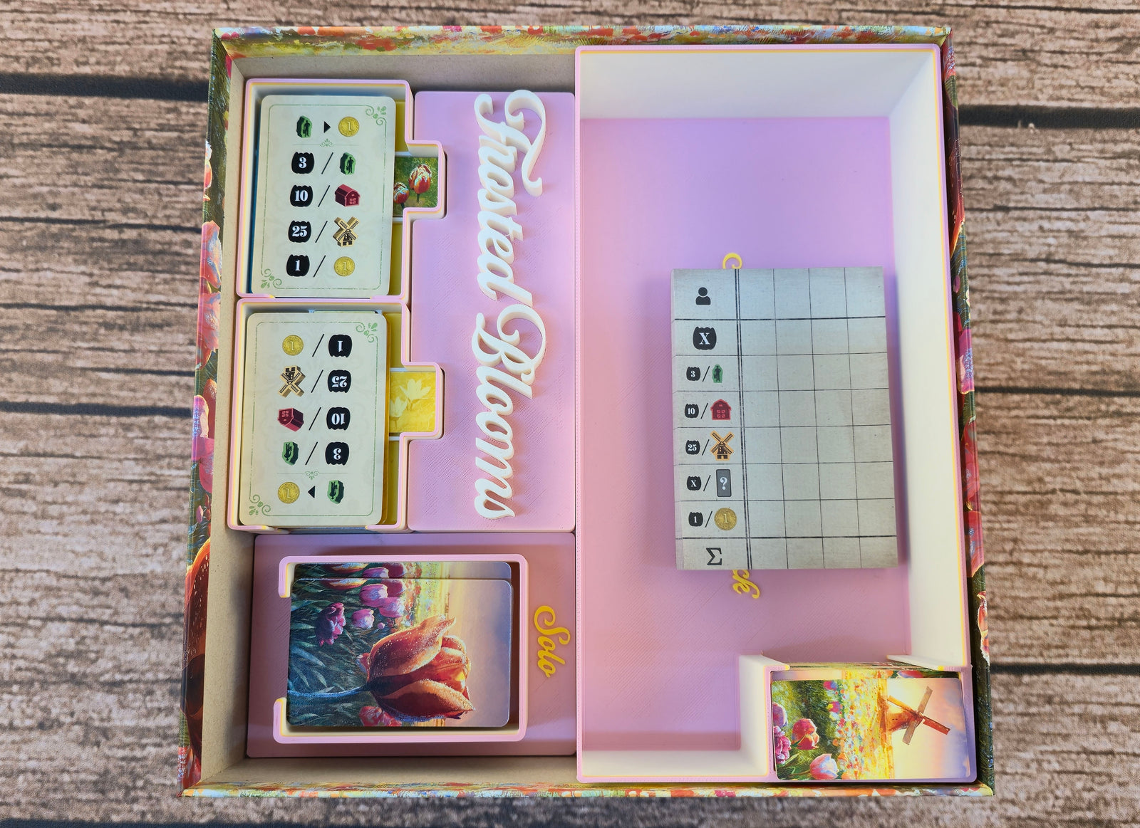 Insert 3D Druck Frosted Blooms