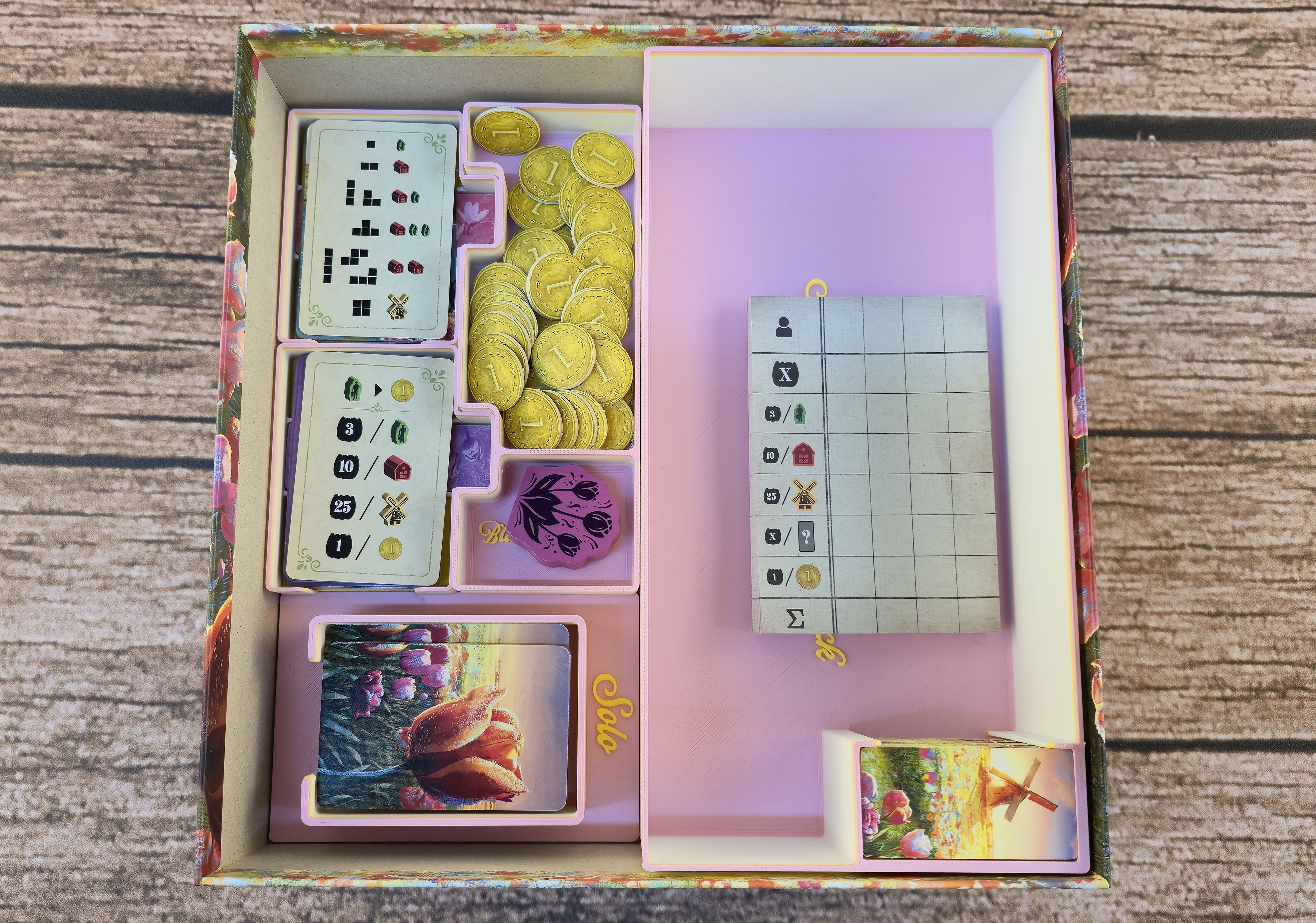 Insert 3D Druck Frosted Blooms