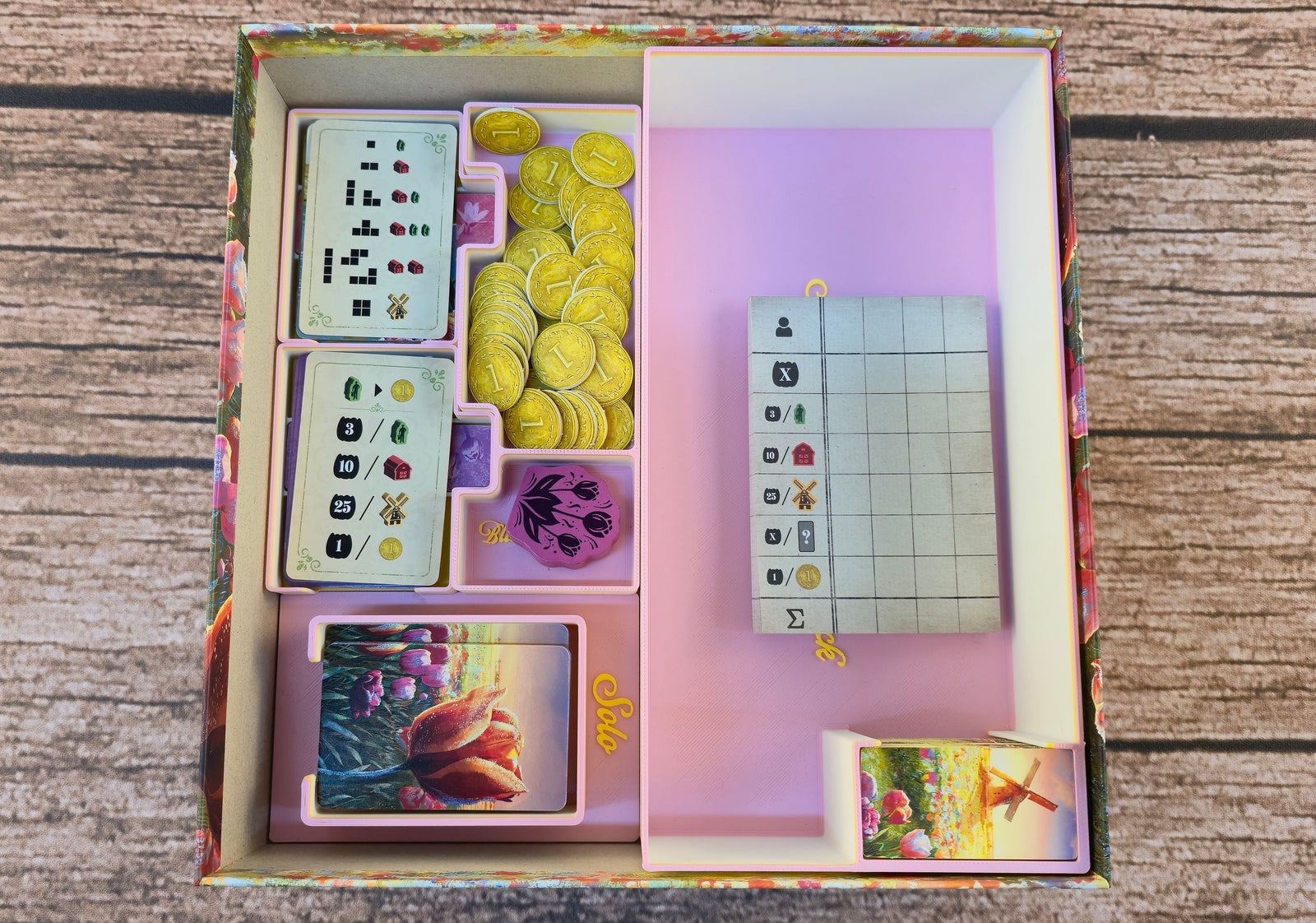 Insert 3D Druck Frosted Blooms