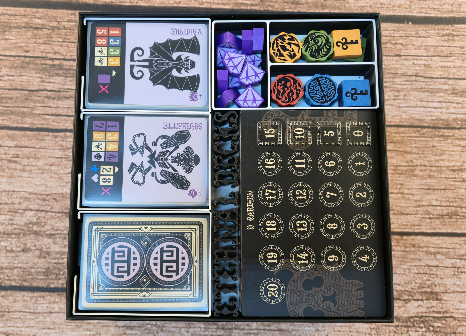 Eternal Decks Insert 3D Druck