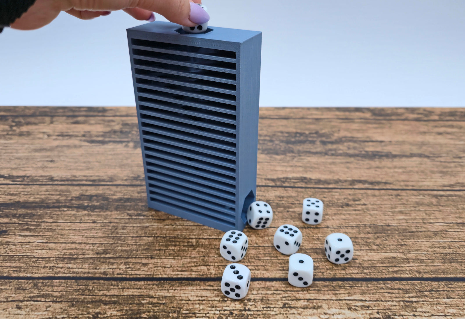 3D-Untersetzer im D20-Design 